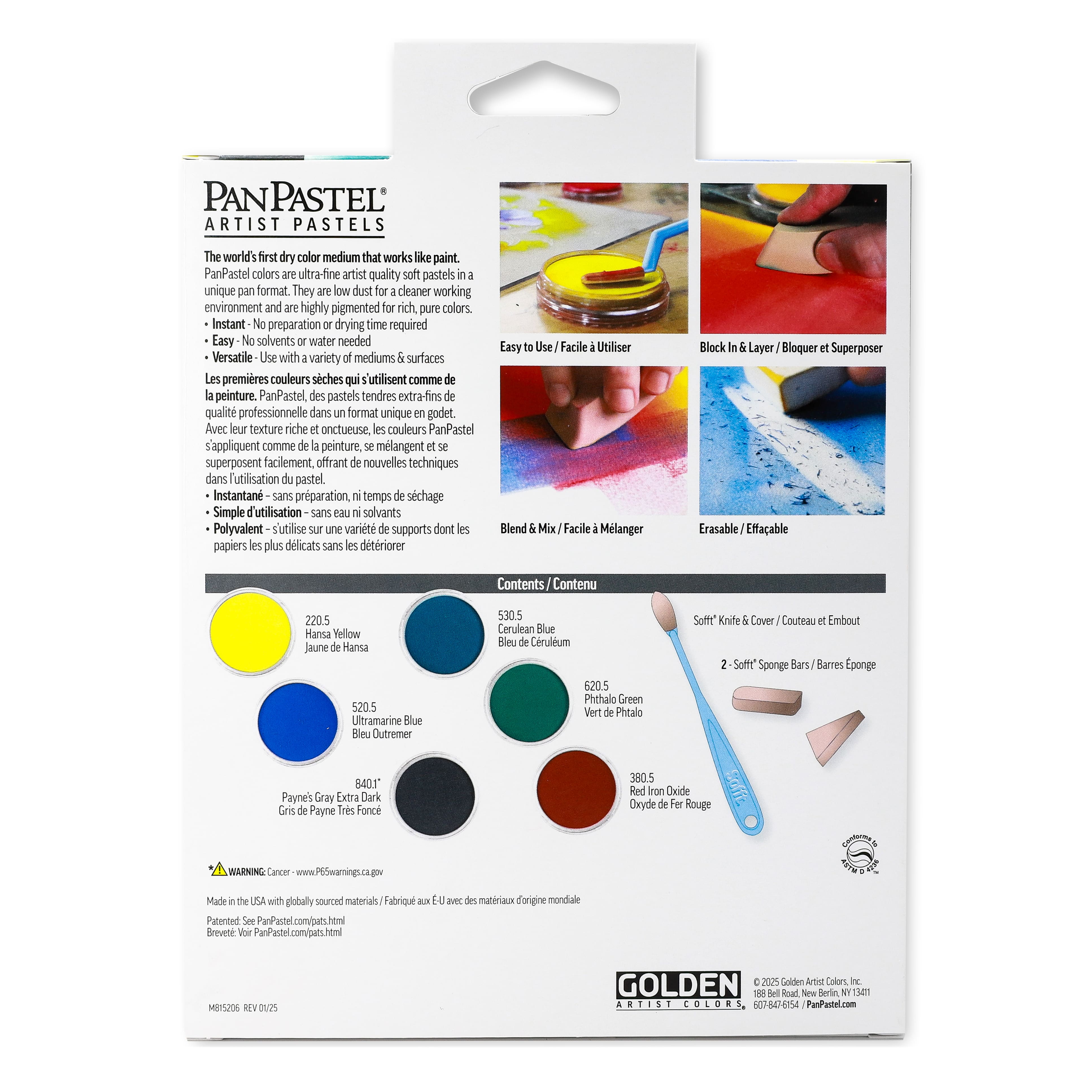 PanPastel&#xAE; 6 Color Artist Pastels Set