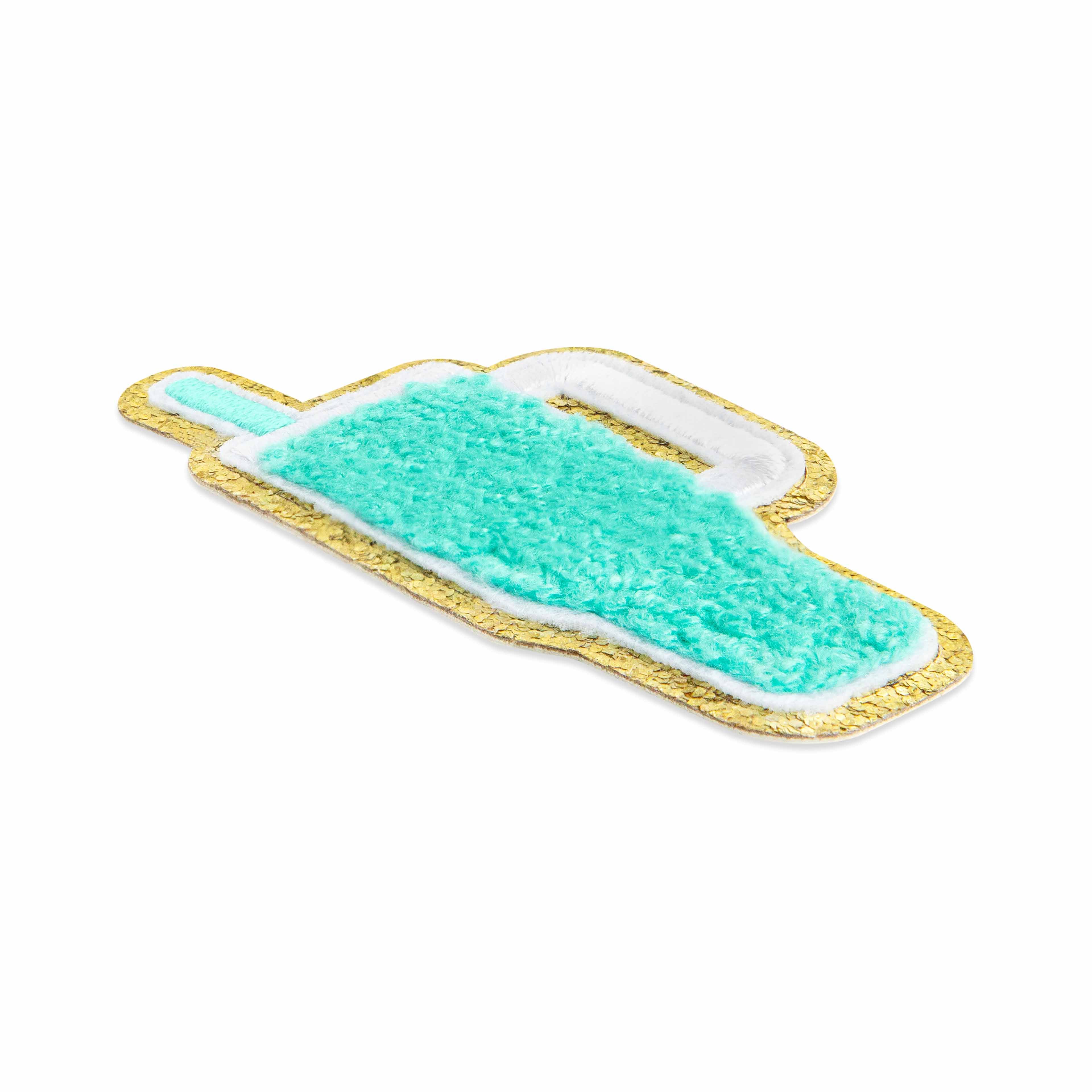 Summer Aqua Tumbler Iron On &#x26; Adhesive Patch by Make Market&#xAE;