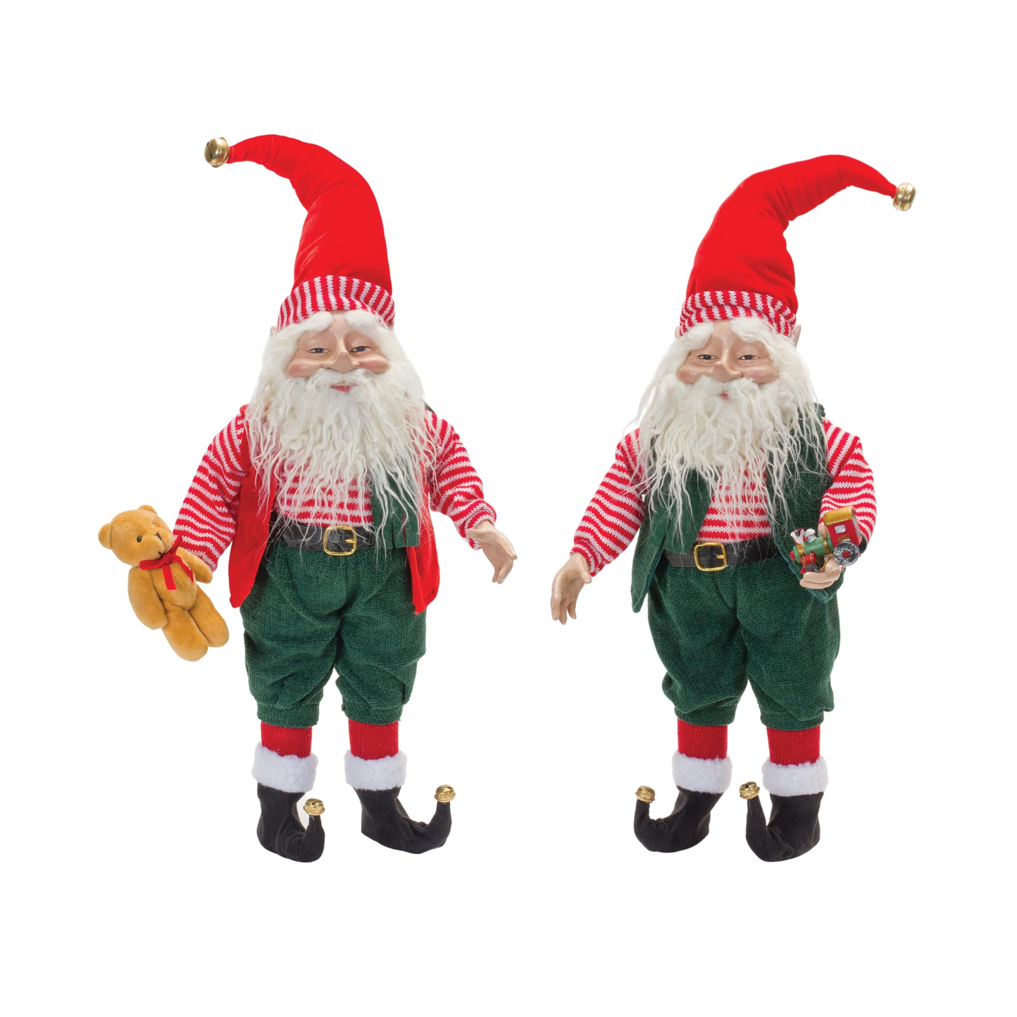 20&#x22; Plush Toy Shop Santa Set