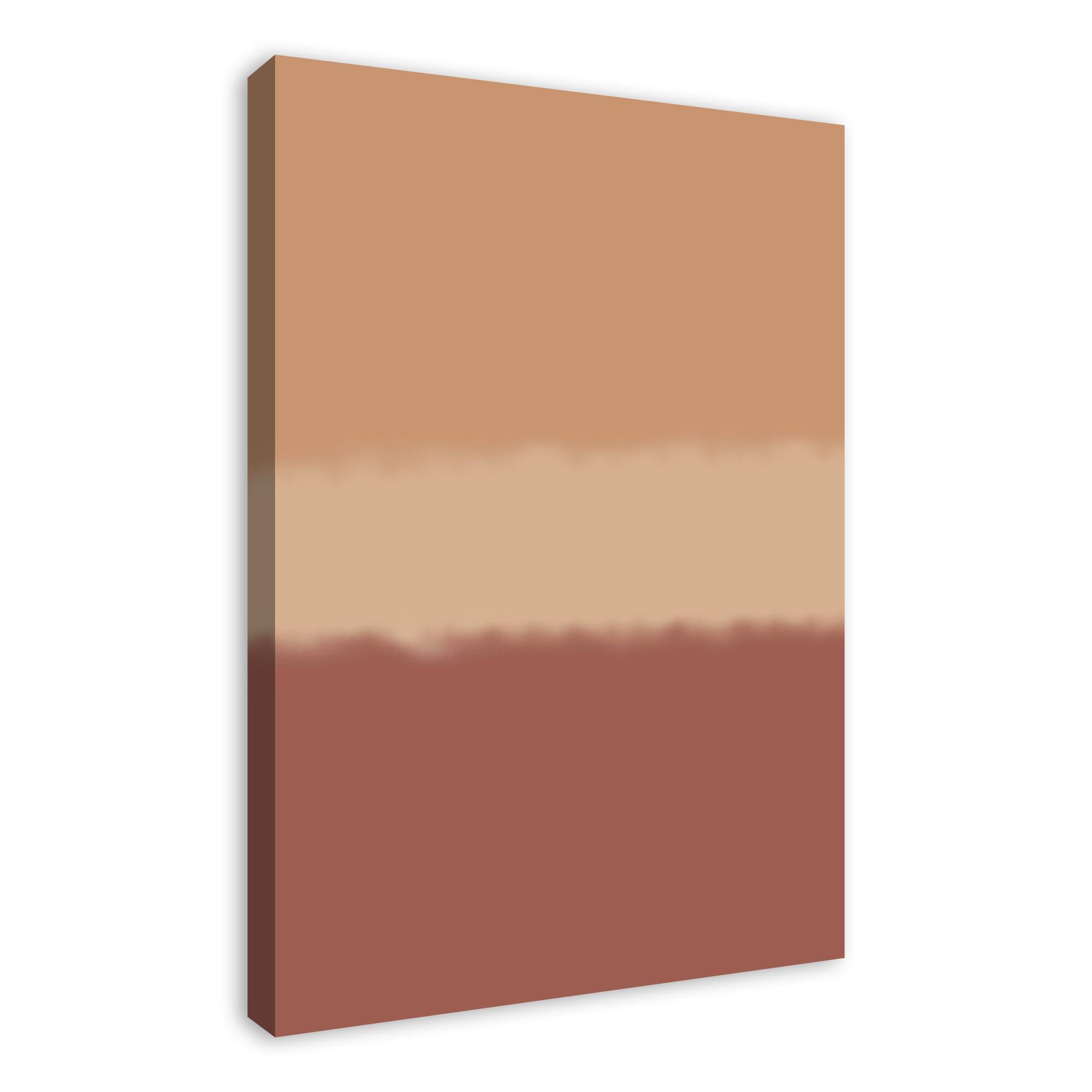 Watercolor Stripes 24" x 36" Canvas Wall Art