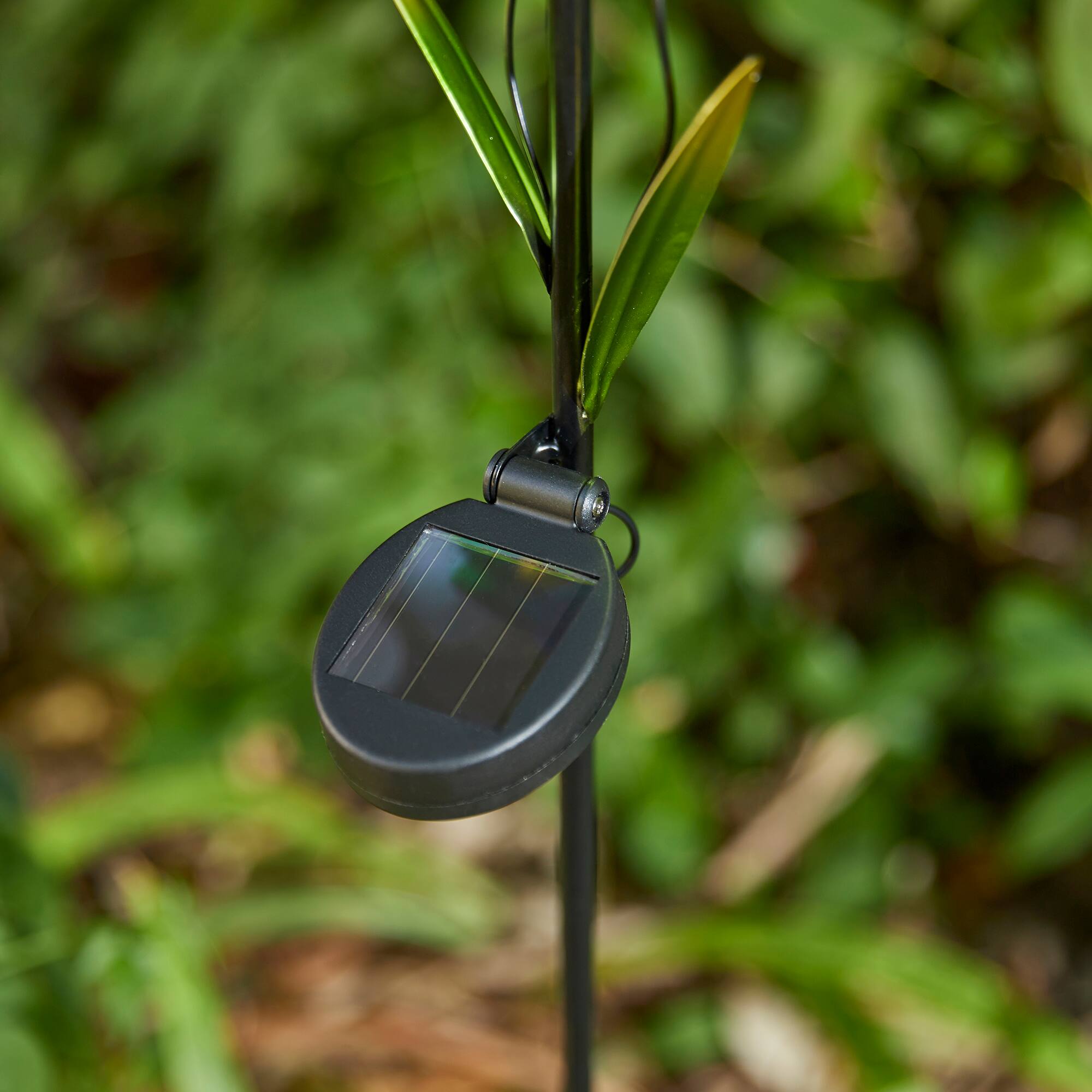 Glitzhome® 36" Solar Lighted Hummingbird Garden Stake