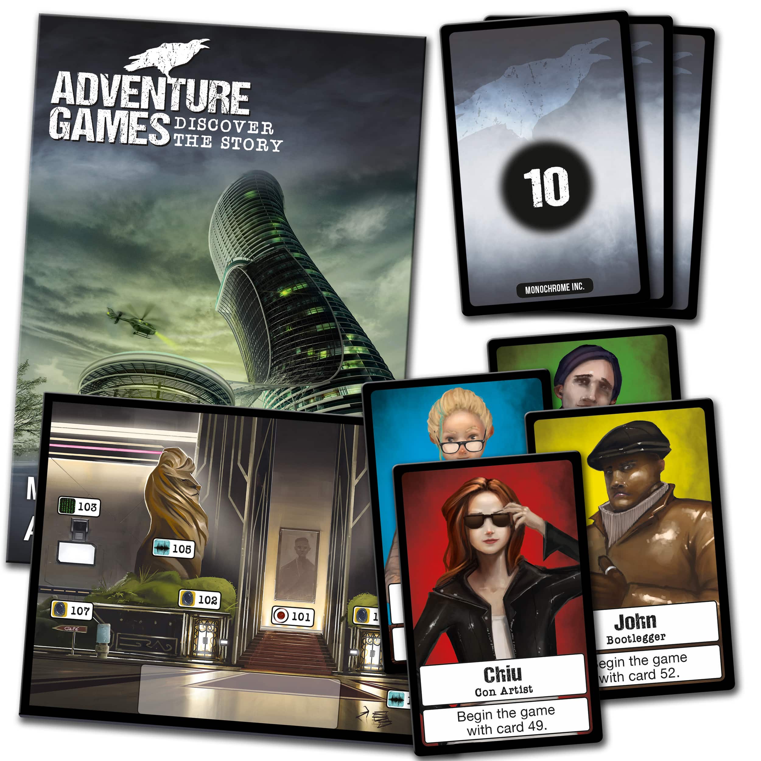 Thames &#x26; Kosmos Adventure Games: Monochrome Inc.