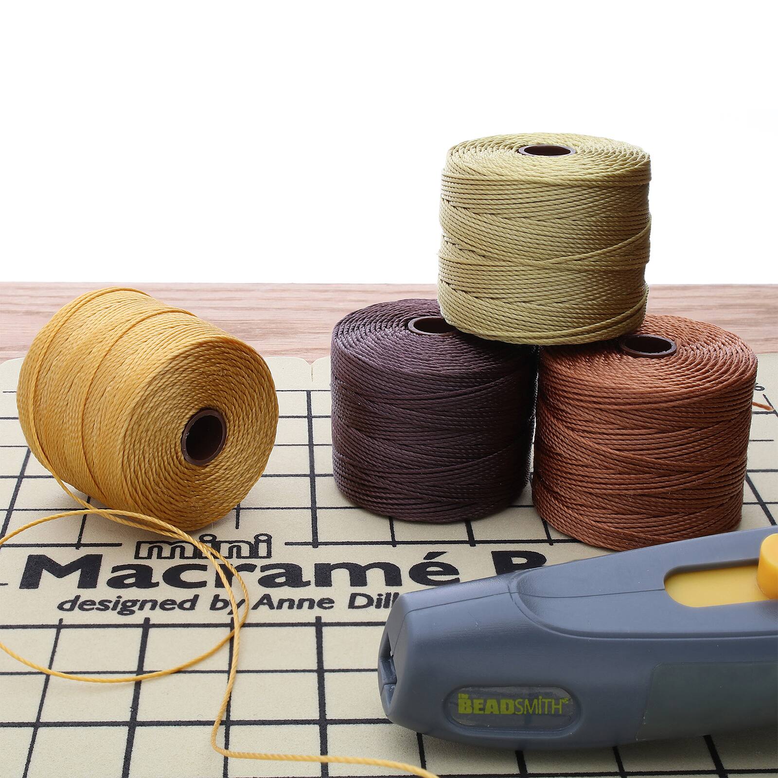 The Beadsmith® SLon™ Wheatberry Bead Cord Mix Michaels