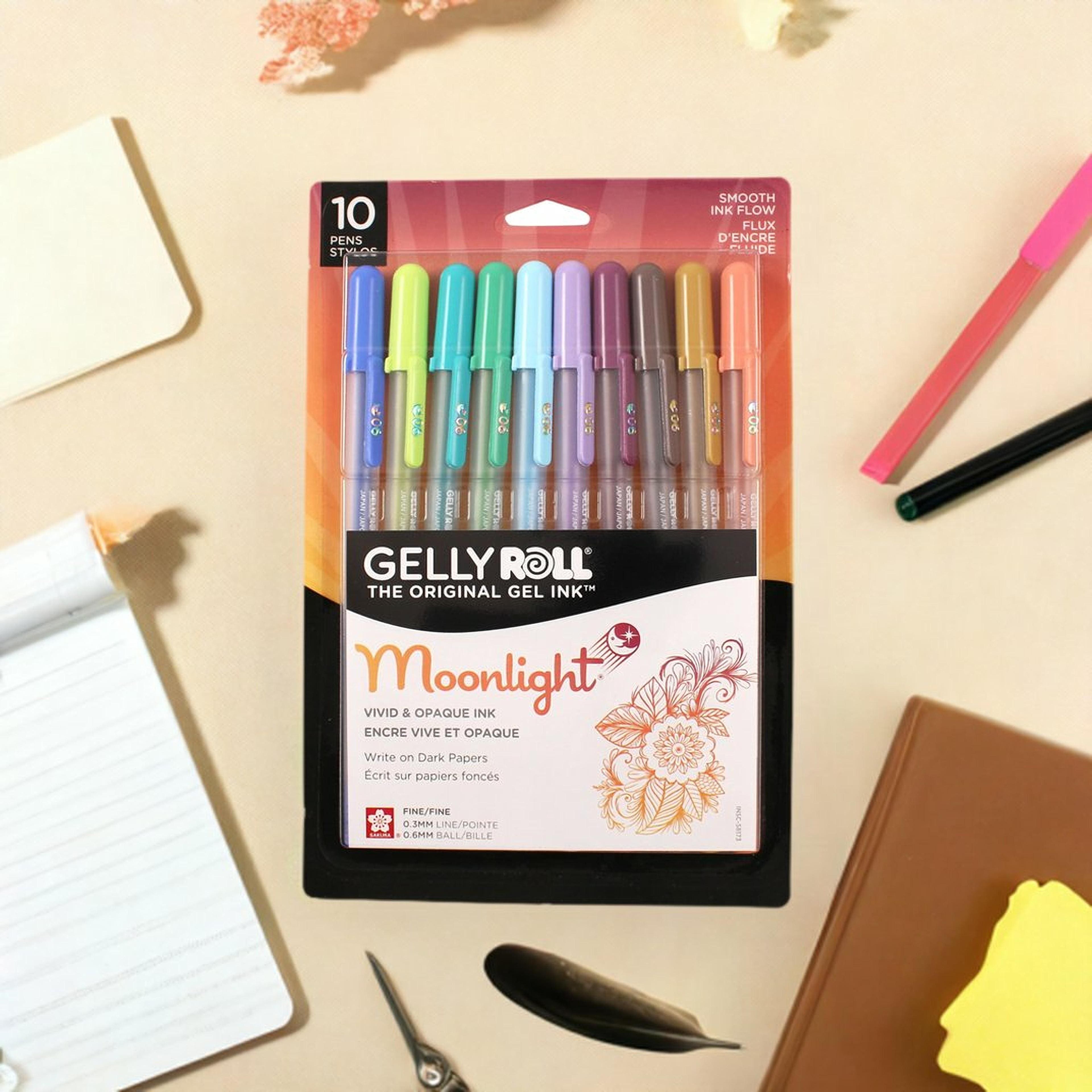 Gelly Roll&#xAE; Moonlight&#xAE; 06 Fine Point Gel Pen 10 Color Set