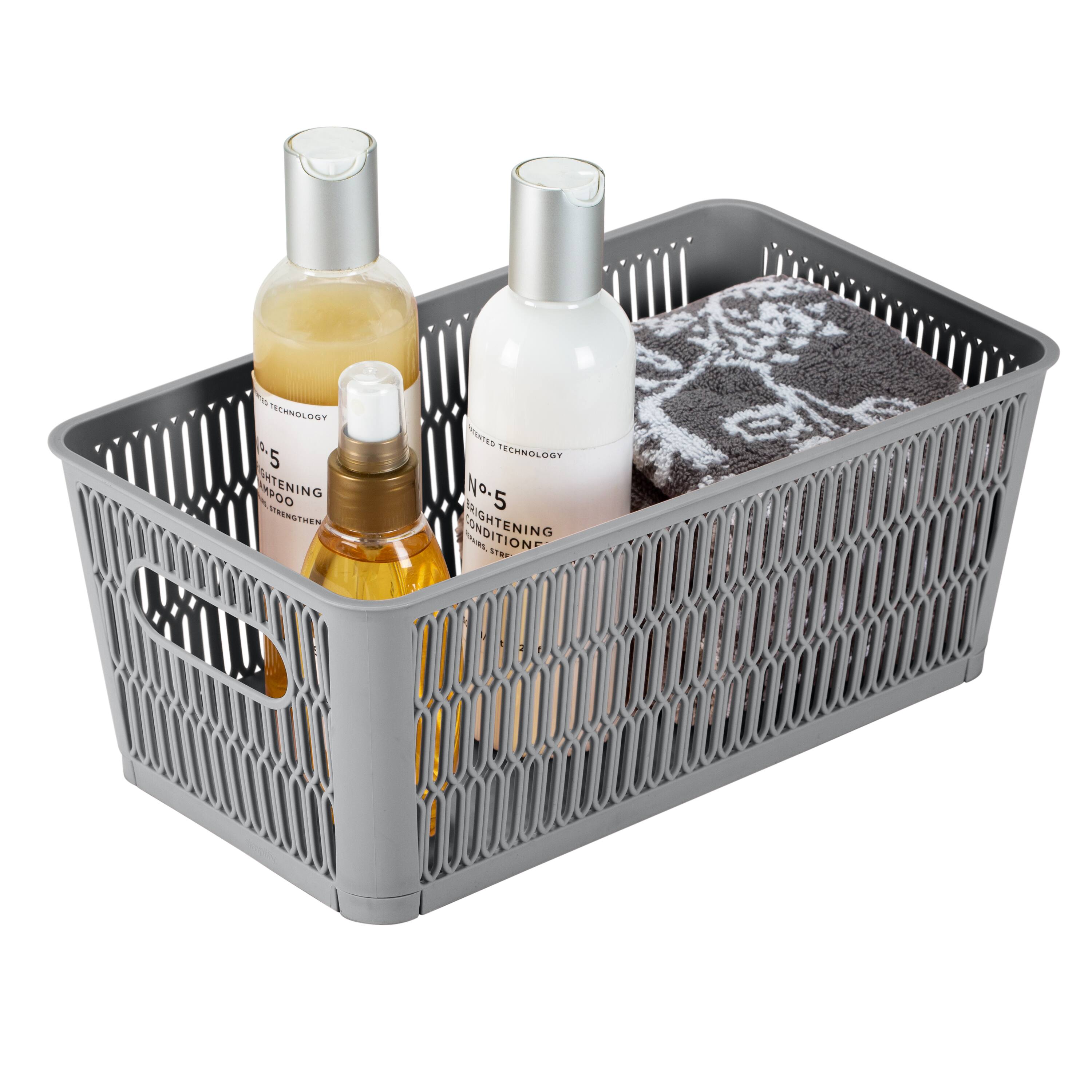 Simplify Slide 2 Stack It Small Storage Tote Baskets, 2ct.