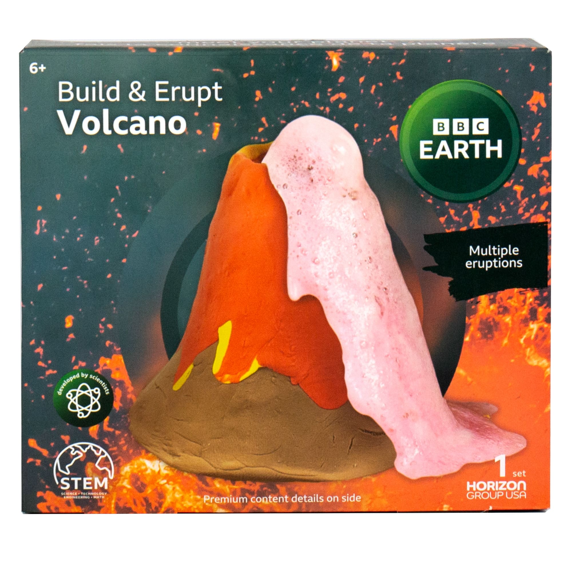 BBC Earth Build &#x26; Erupt Volcano