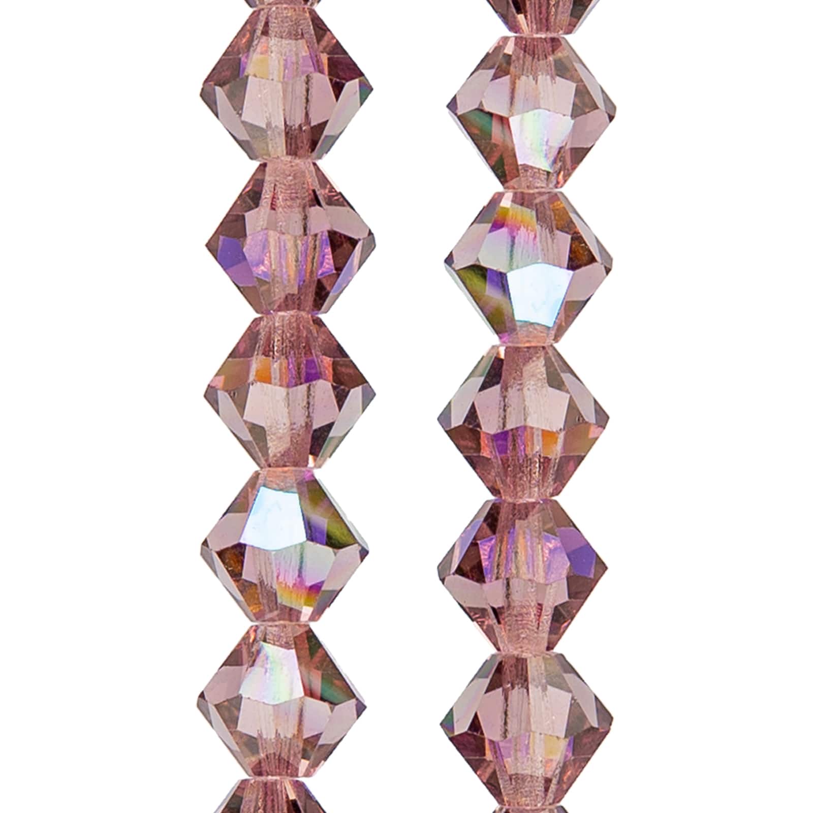 12 Pack: Preciosa Glass Crystal Bicone Beads, 6mm by Bead Landing™