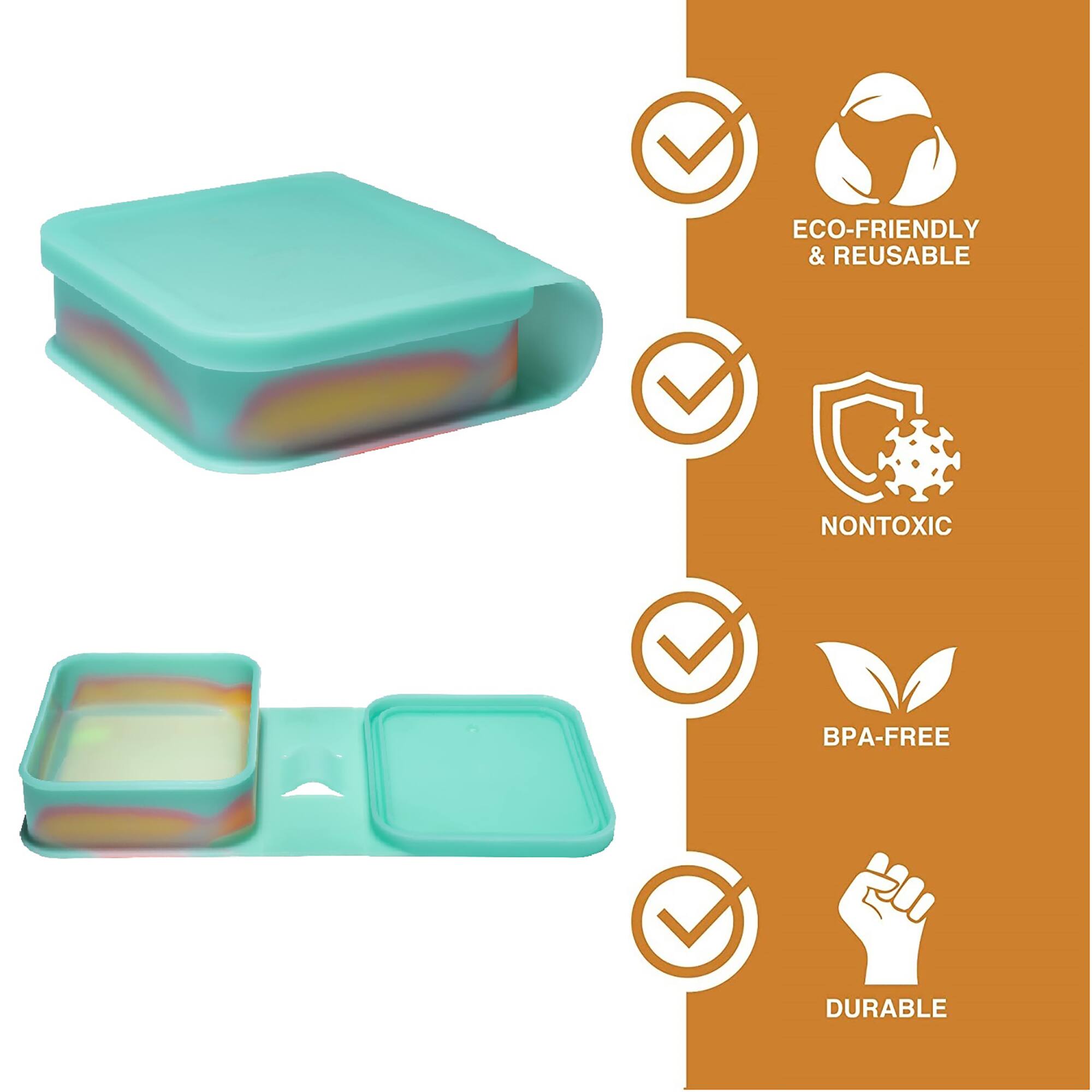 Silipint® Sandwich Size Silicone Go Go Bowls