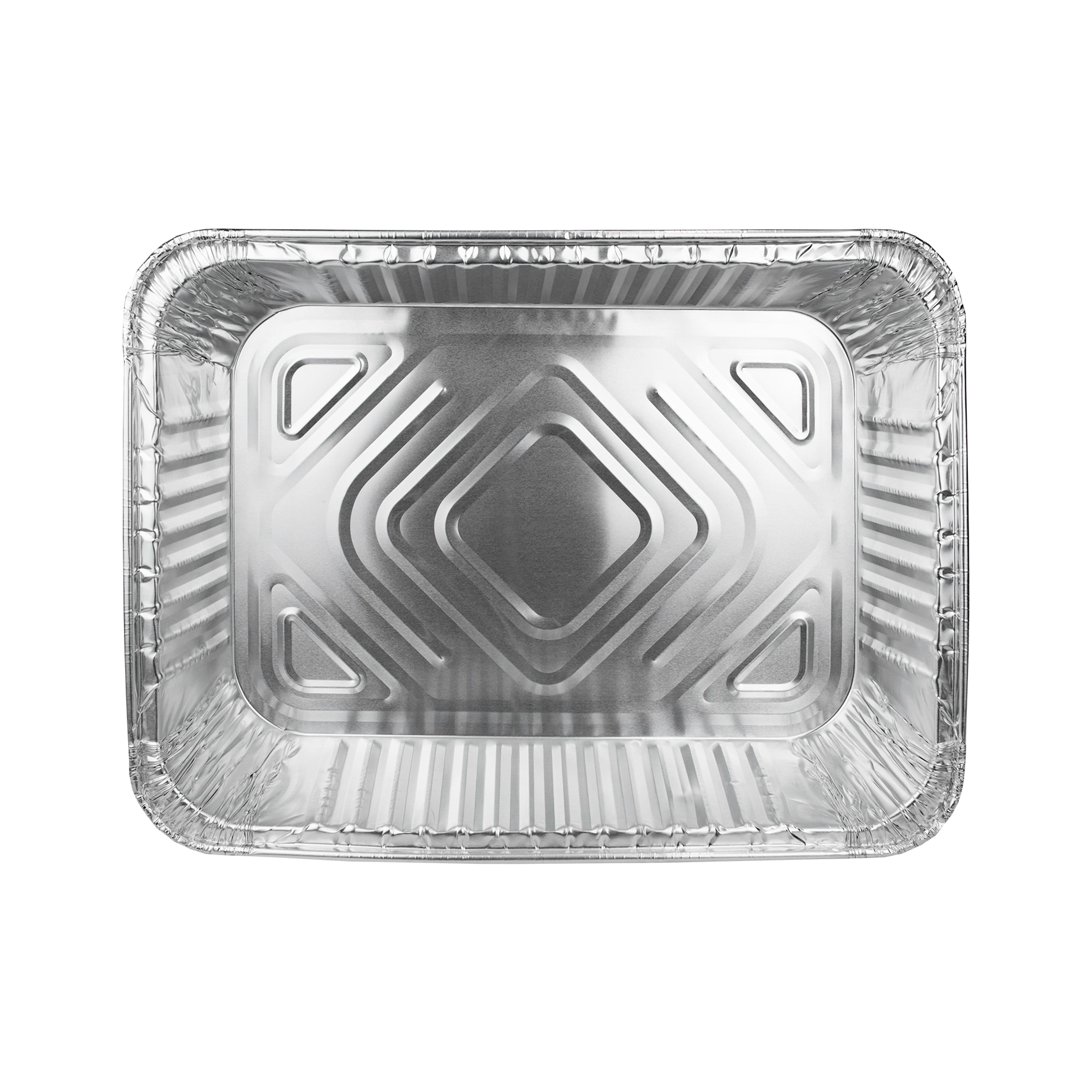 Silver Lining by Durable Packaging Giant Lasagna Pans with Lids, 2ct.