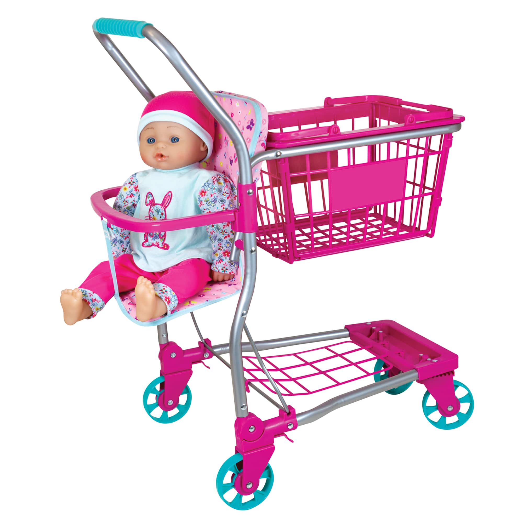 Lissi Dolls Shopping Cart With Baby Doll