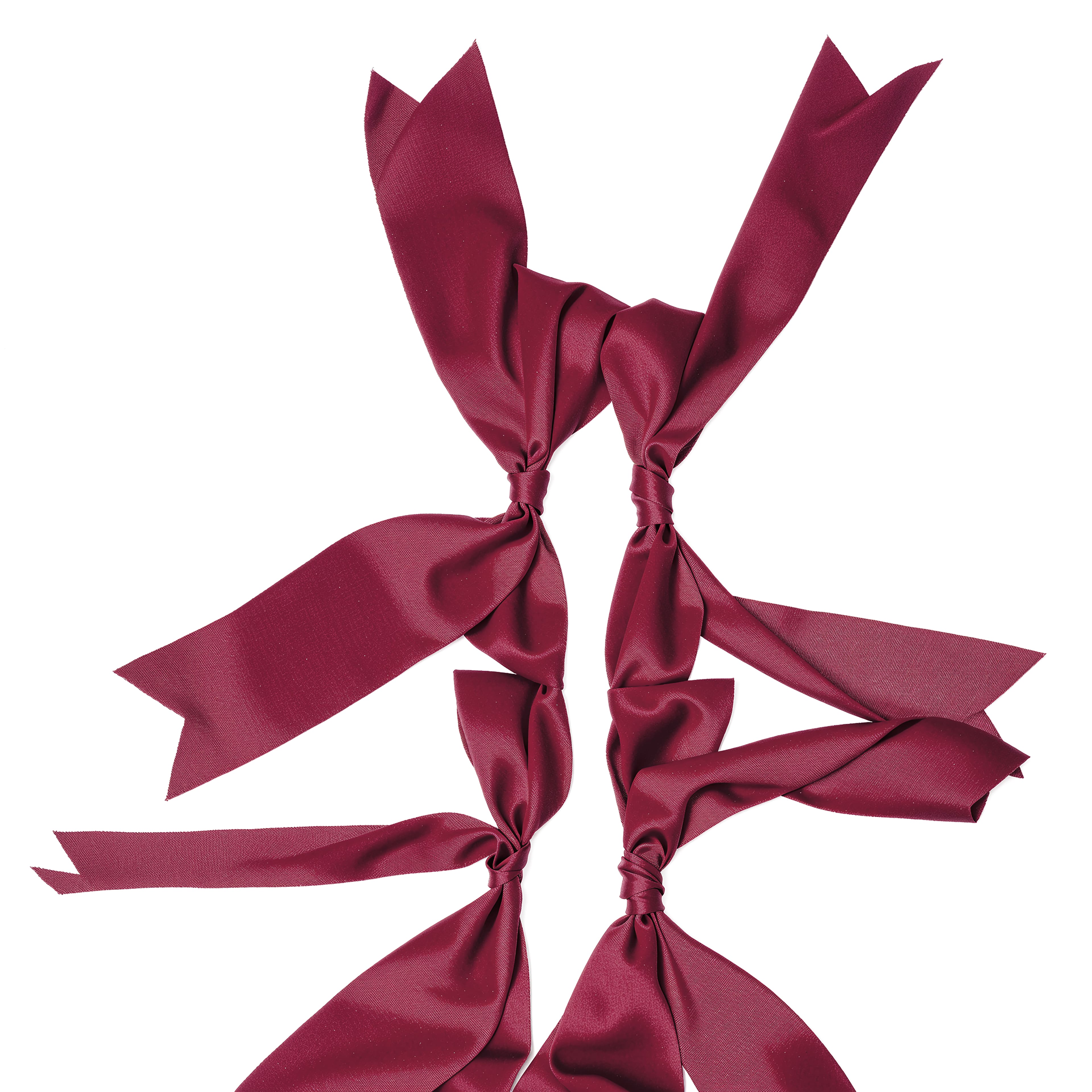 6ft. Burgundy Bow Garland by Ashland&#xAE;
