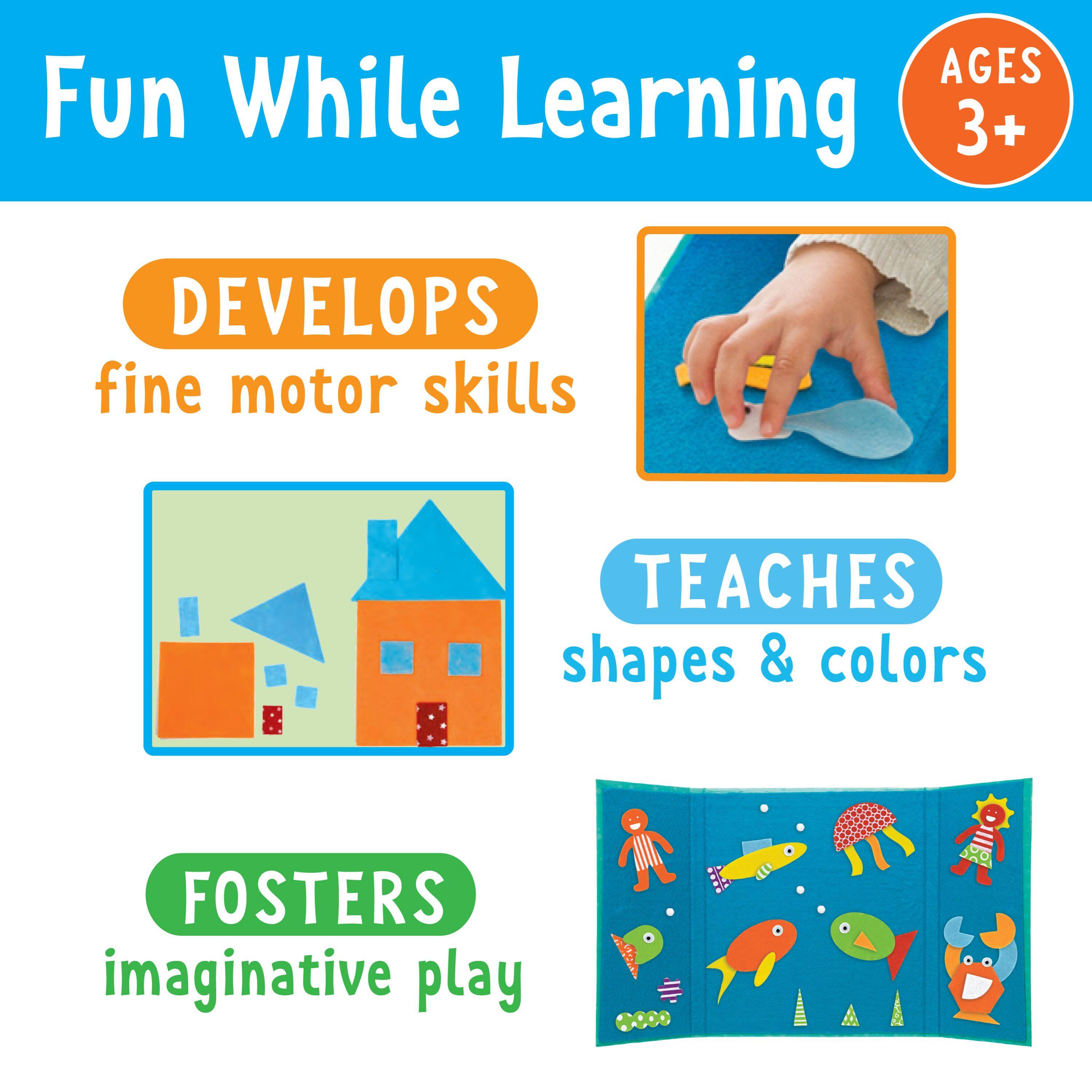 Creativity for Kids® Fun Felt Shapes