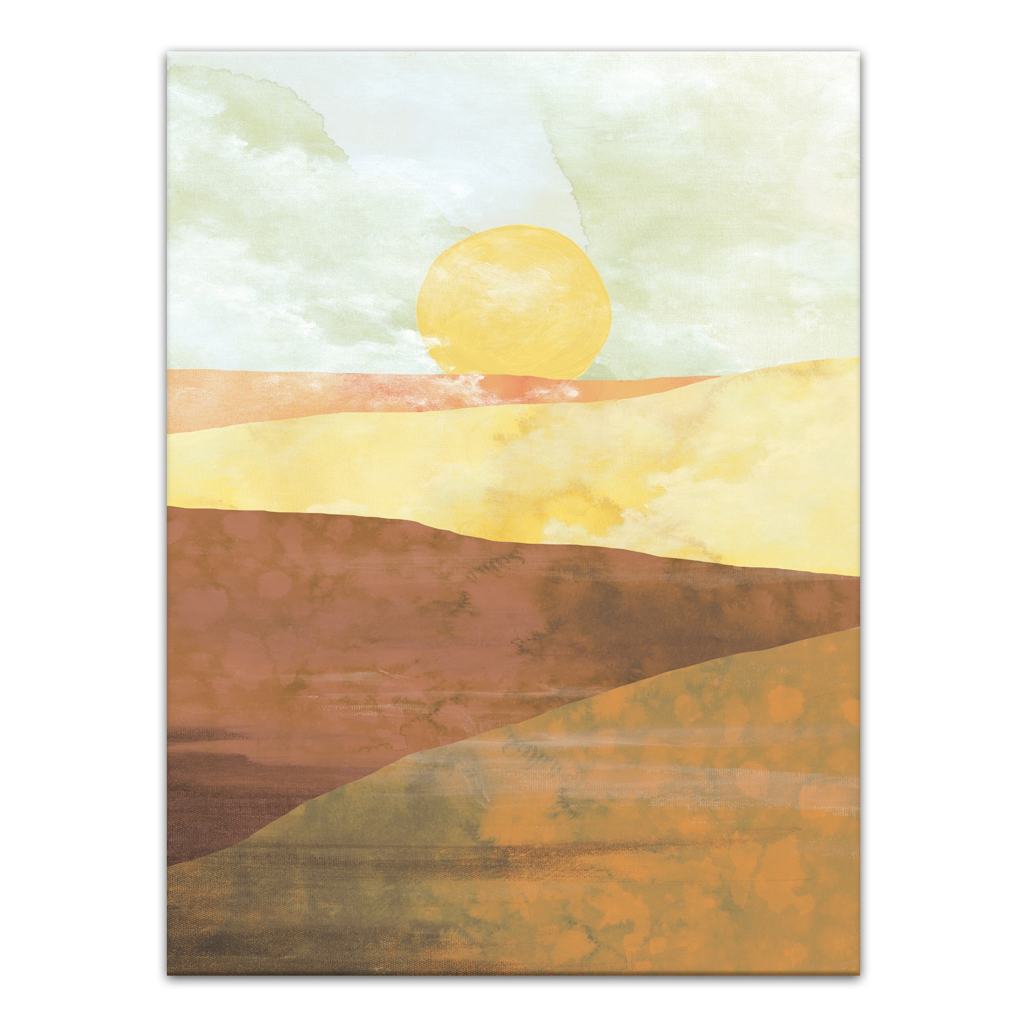 Boho Landscape II 36&#x22; x 48&#x22; Canvas Wall Art