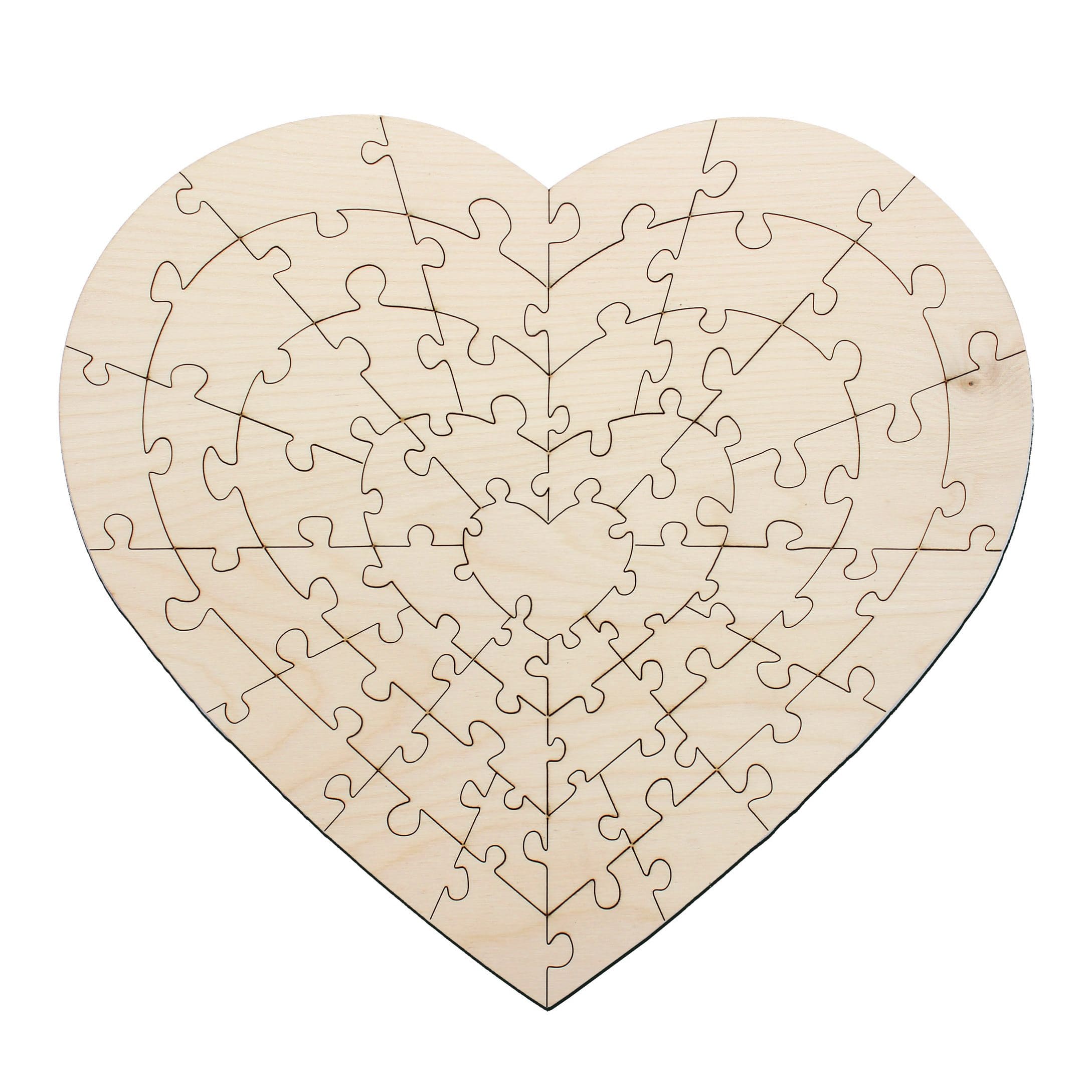 Leisure Arts&#xAE; Large Heart D.I.Y. Wood Puzzle
