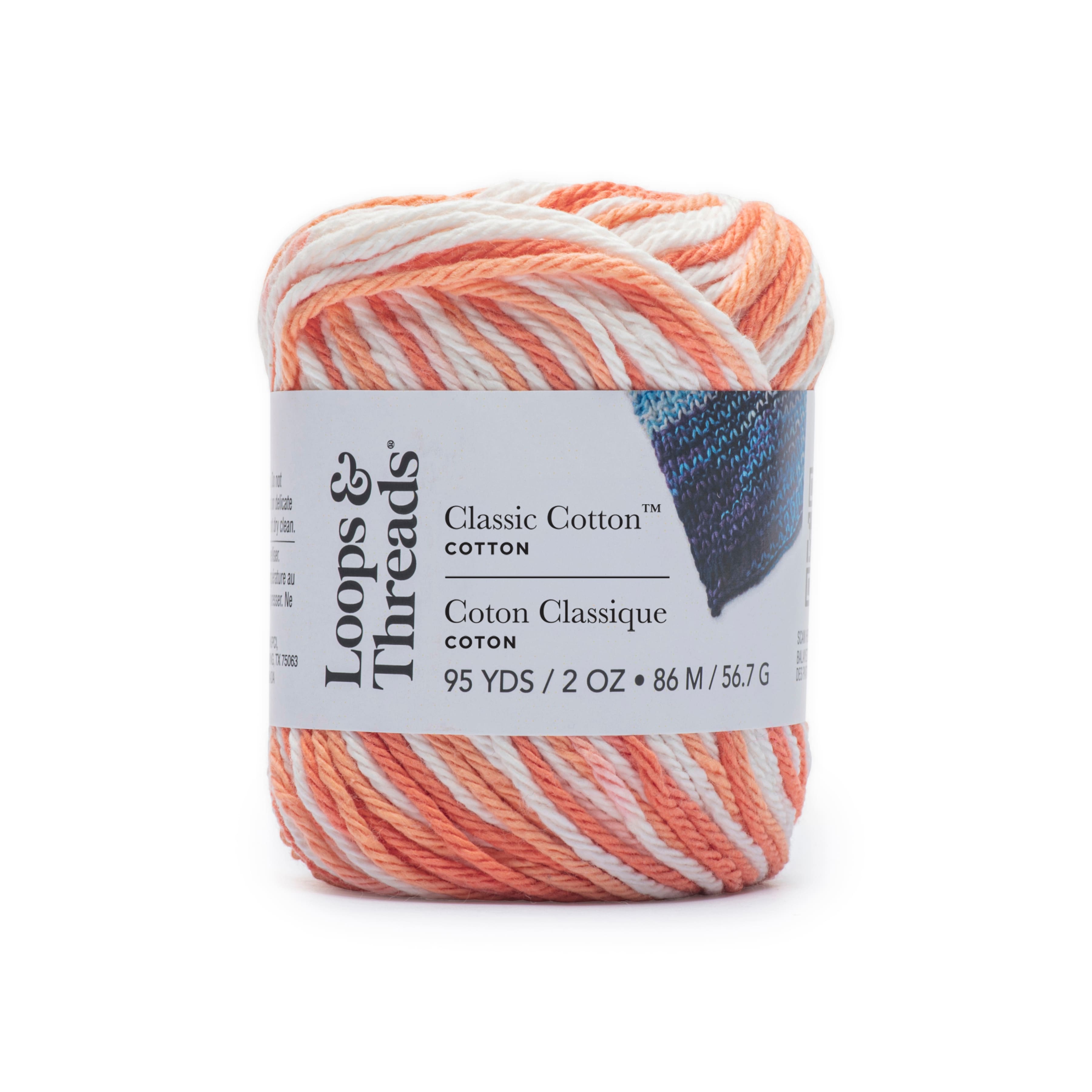 Classic Cotton™ Patterned Yarn by Loops & Threads®