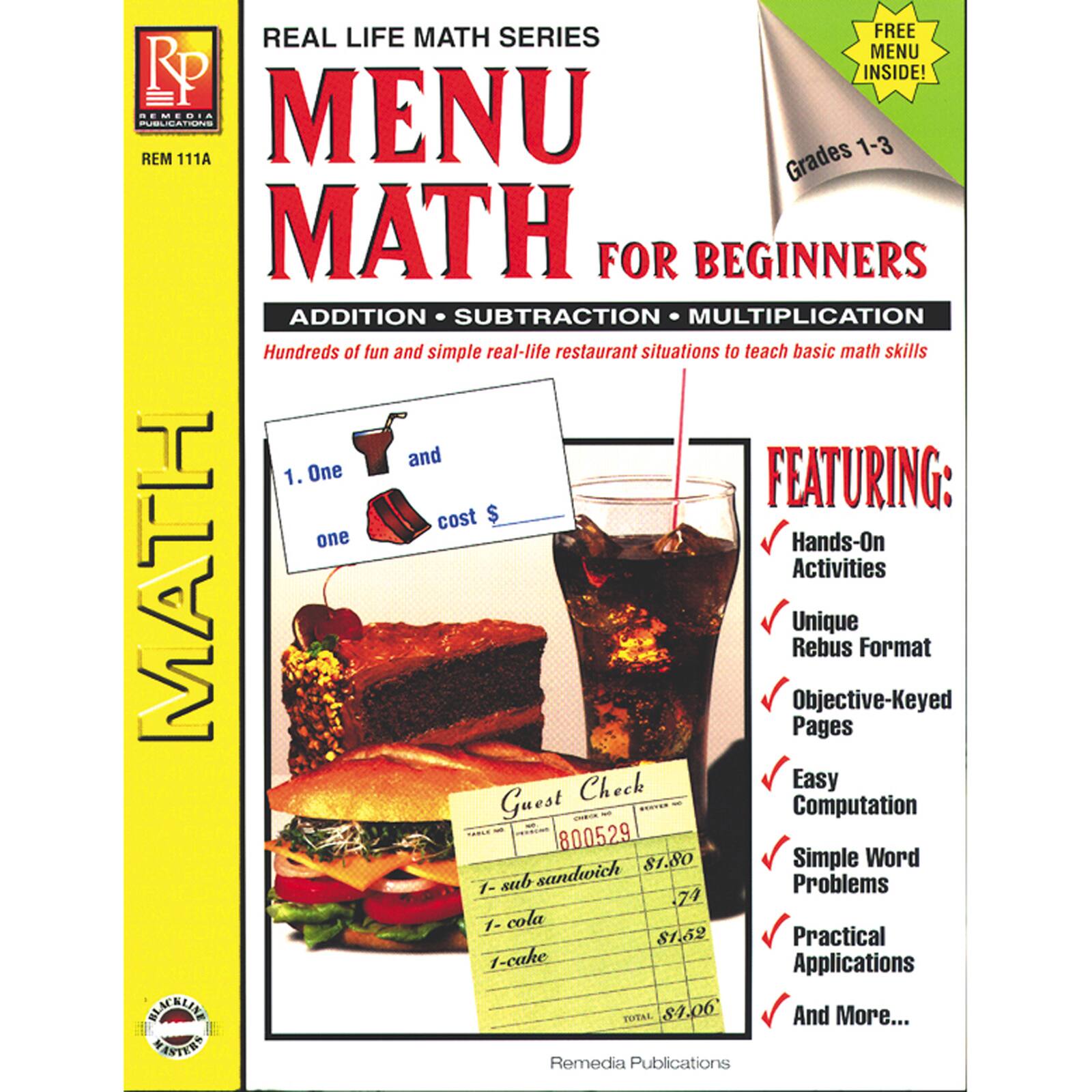 Menu-math for beginners 
