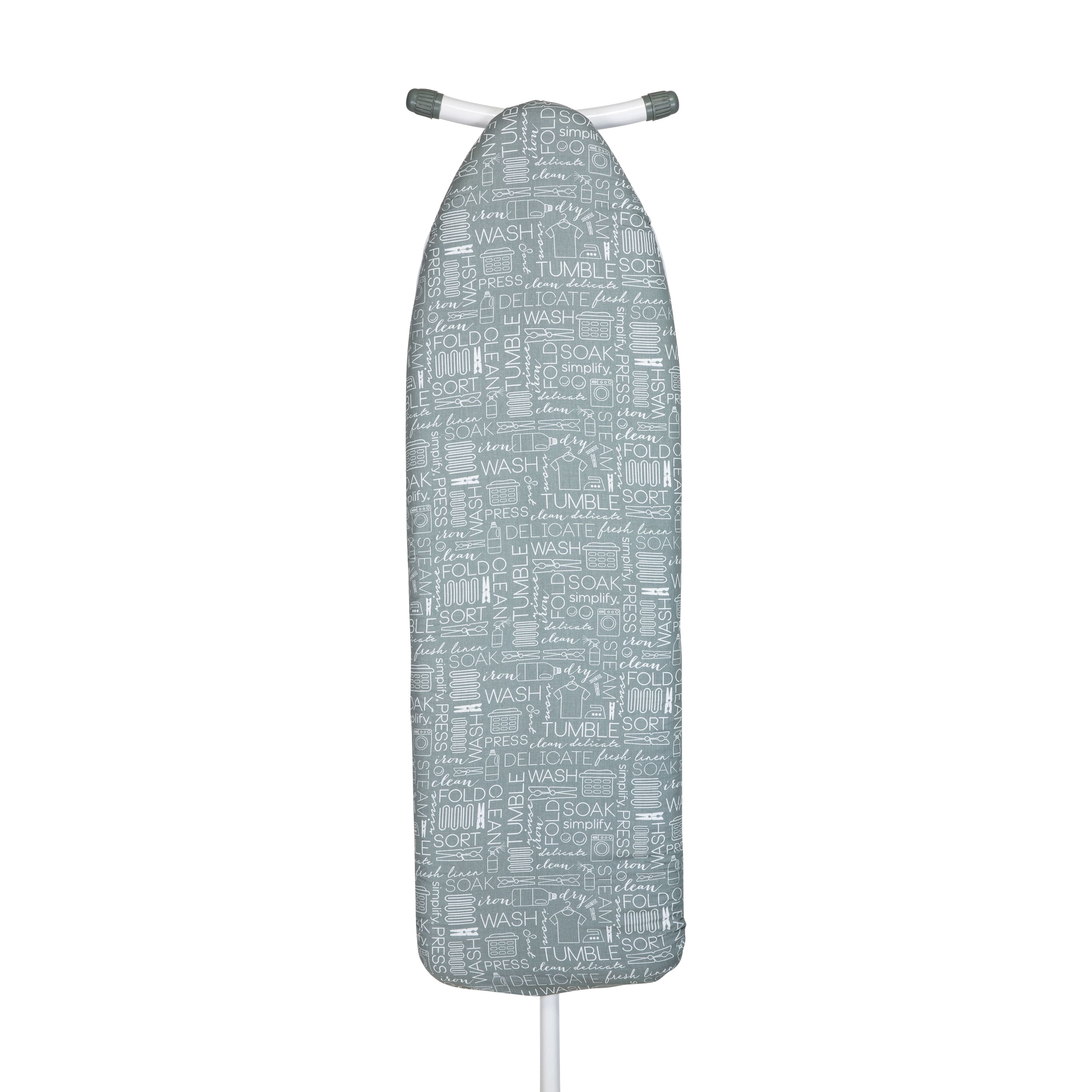 Simplify Gray Scorch Resistant Ironing Board Cover & Pad