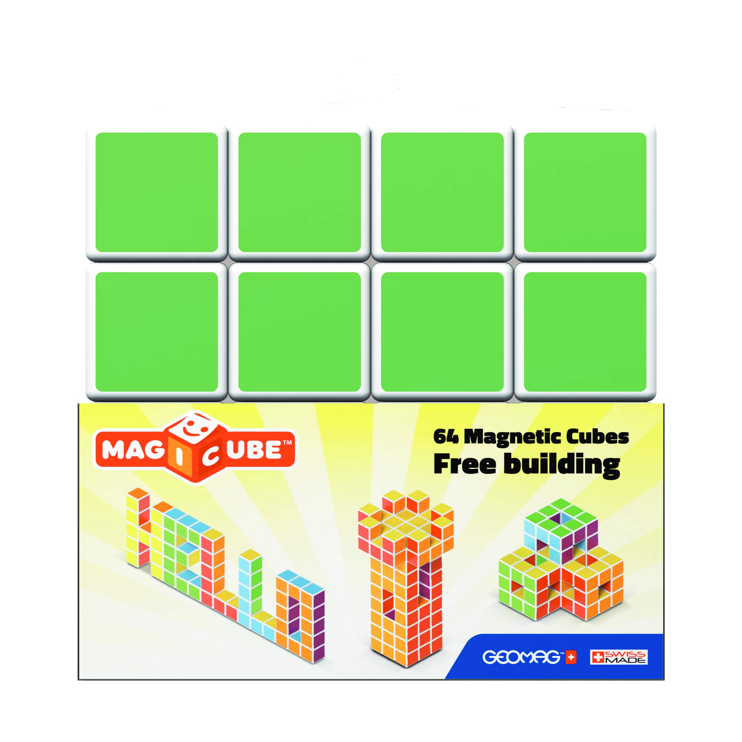 Magicube Free Building: 64 Pcs