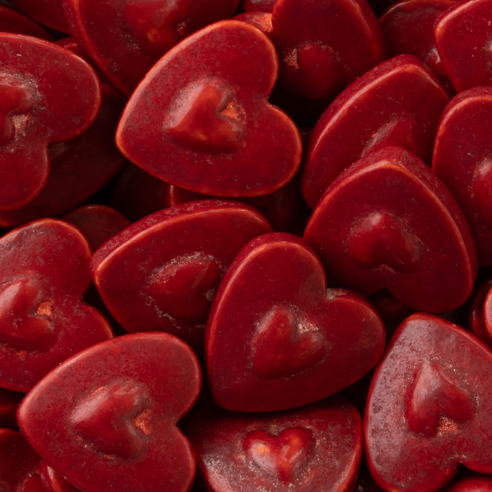 Sweet Tooth Fairy&#xAE; Red Jumbo Heart Candy Shapes