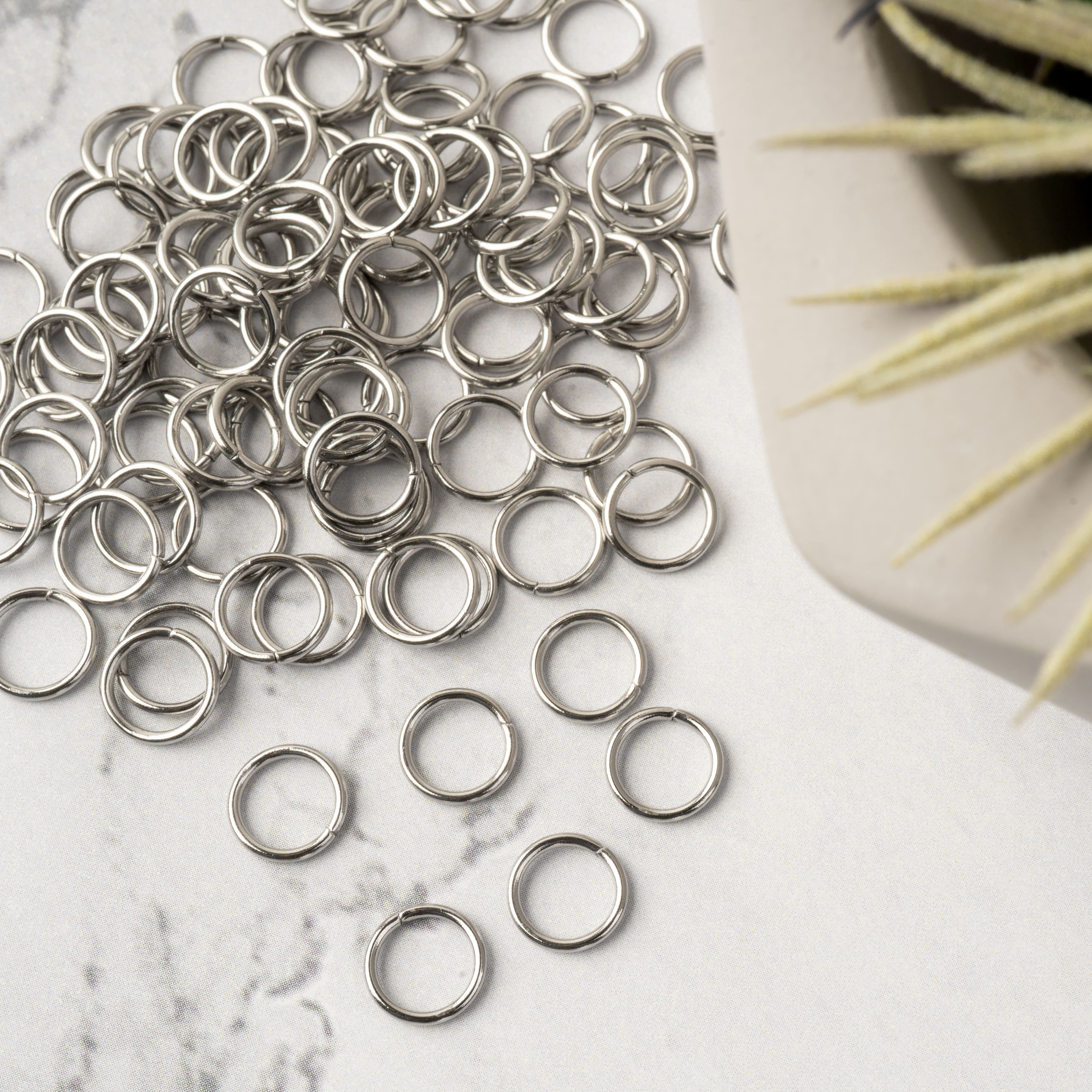 12 Packs: 100 ct. (1,200 total) Jump Rings by Bead Landing™