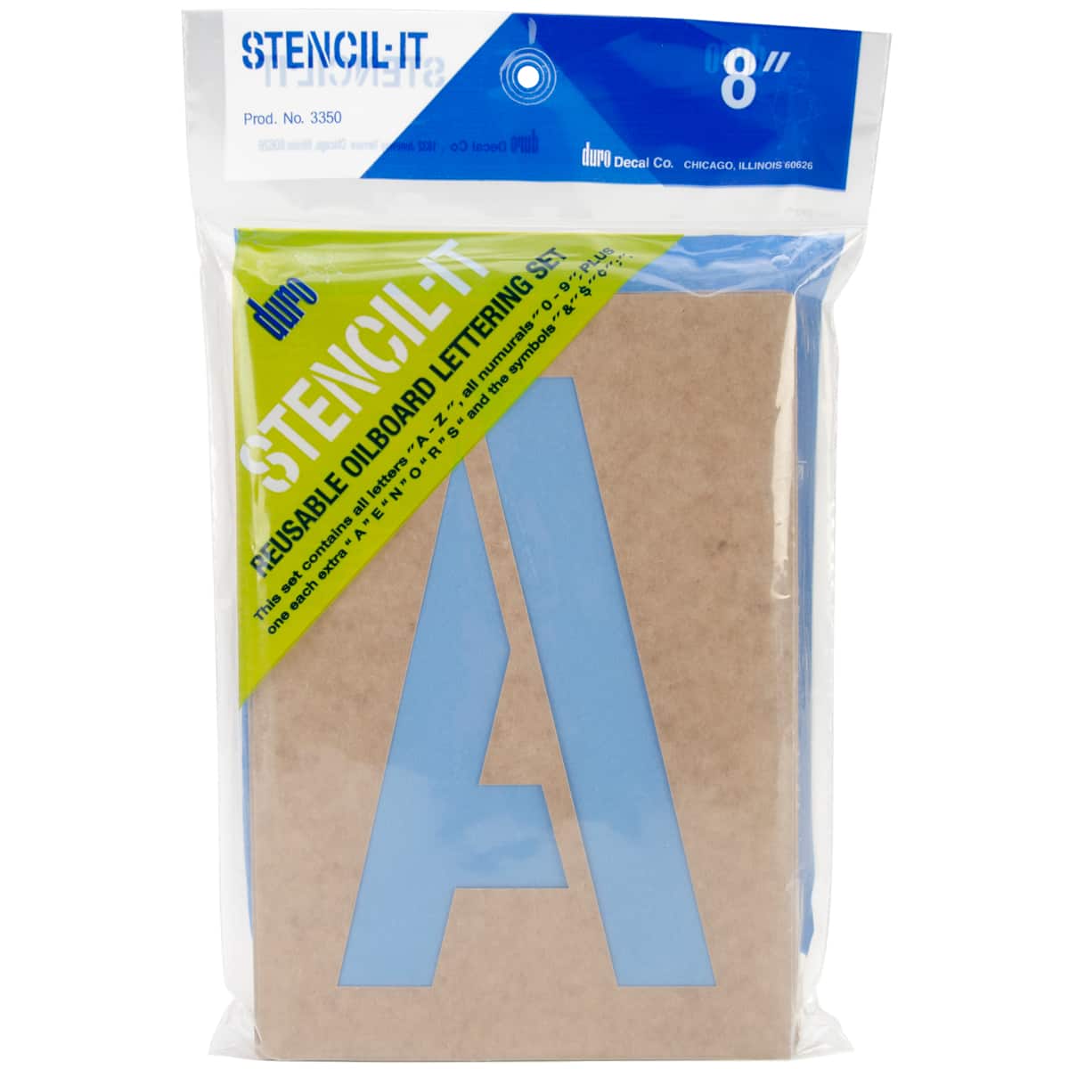 Stencil-It Reusable Lettering Set