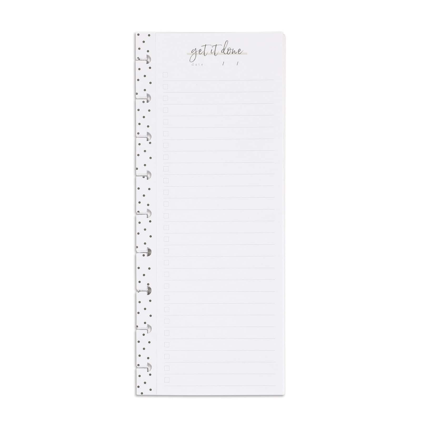 The Classic Happy Planner® Dotty Folded Filler Paper Michaels