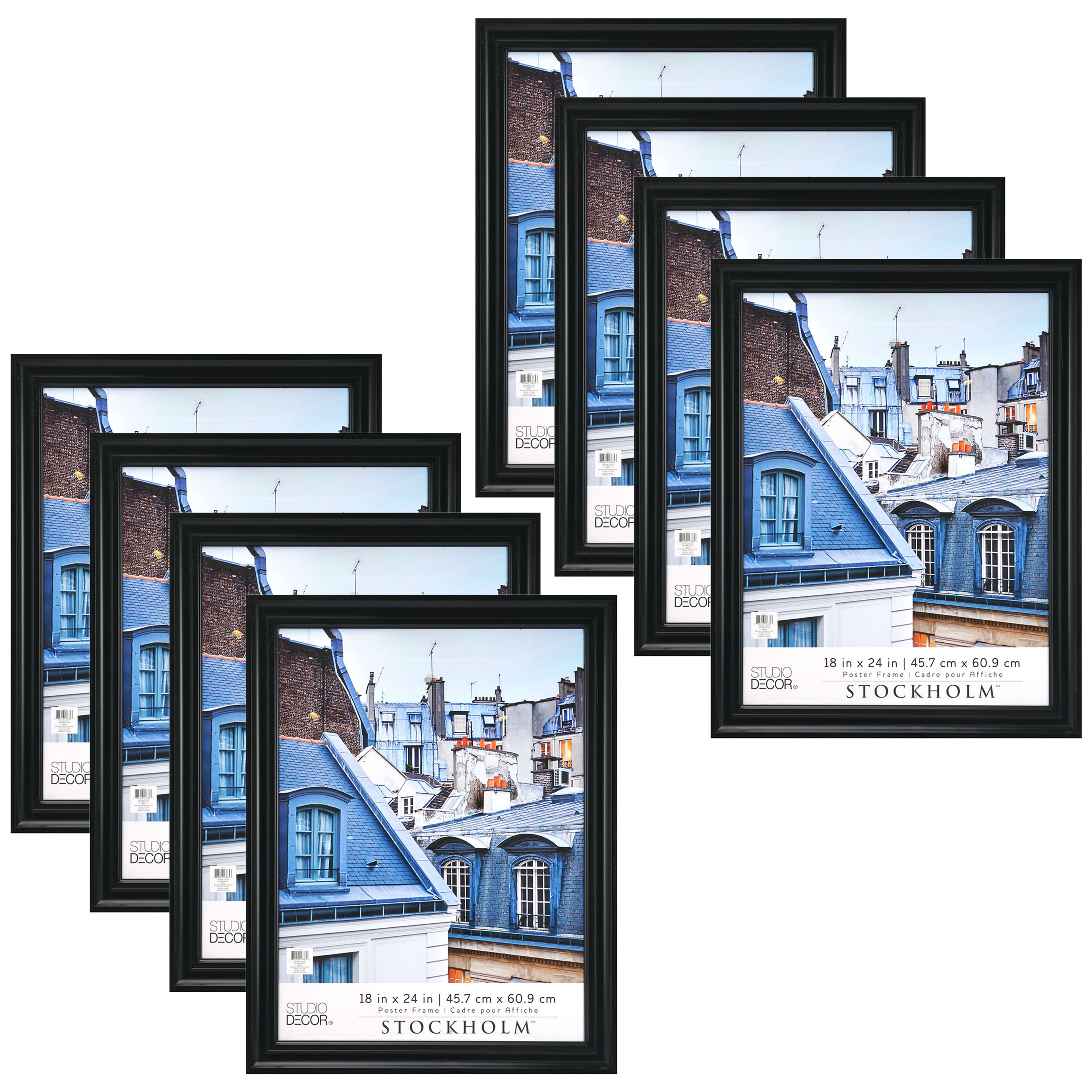 8 Pack: Black Poster Frame, Stockholm™ by Studio Décor®