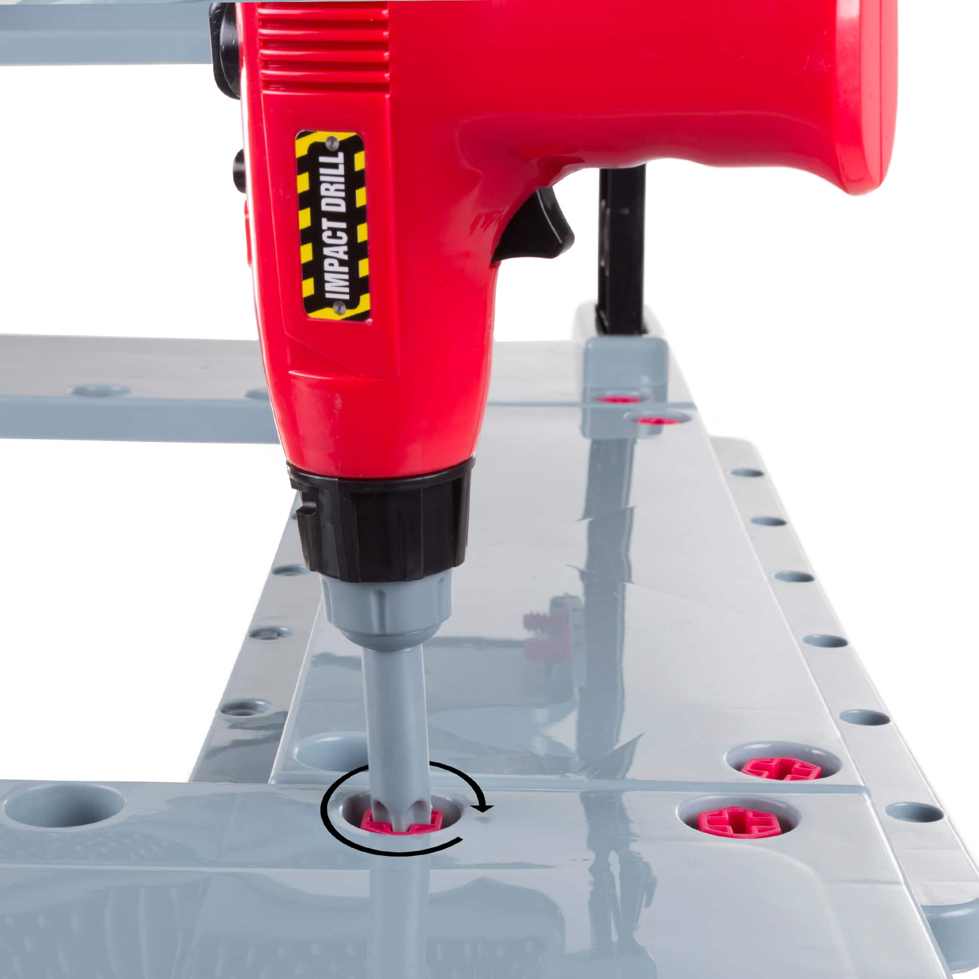 Toy Time Woodworking &#x26; Mechanic Workshop Tool Bench