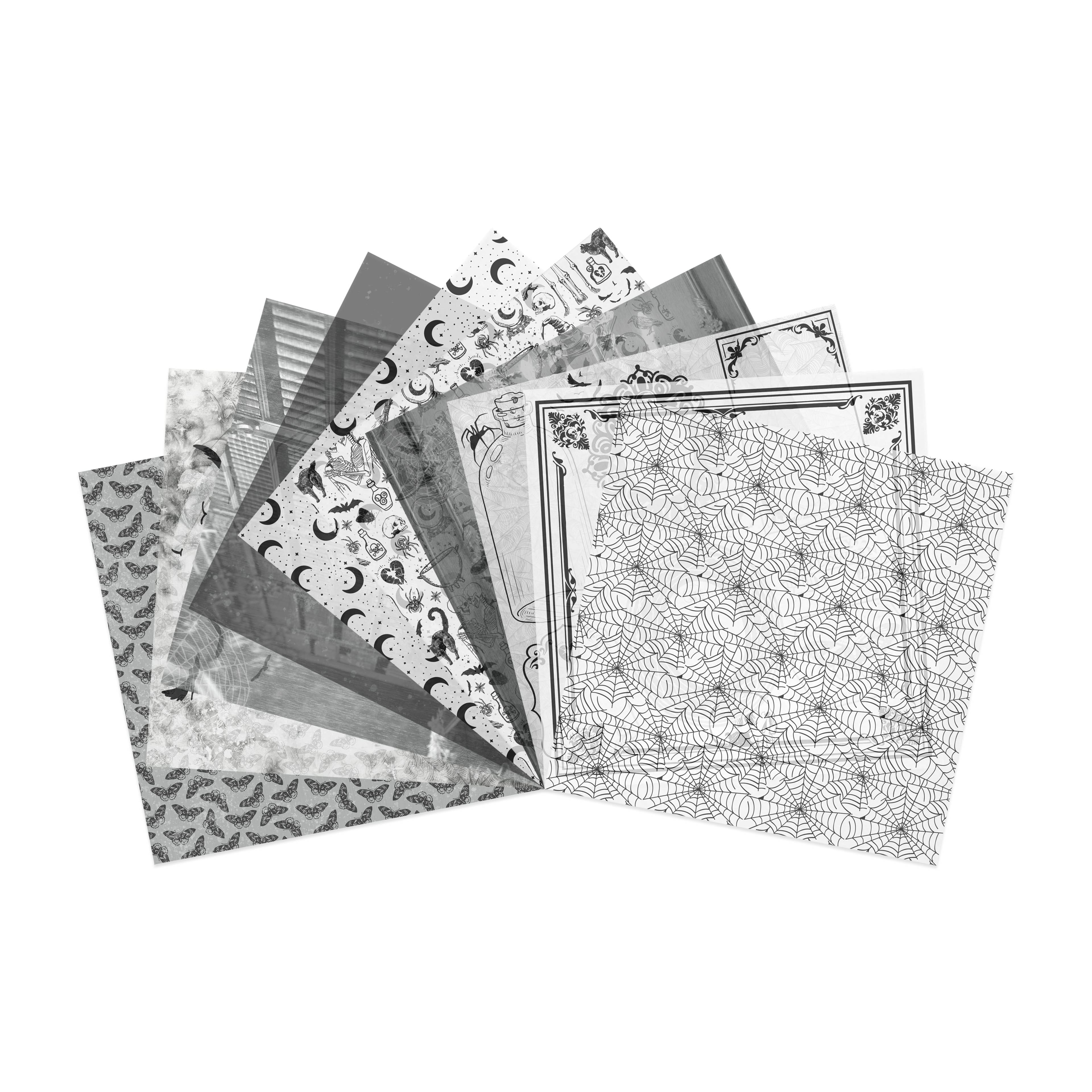 12" x 12" Halloween Vellum Paper Pad by Recollections™, 20 Sheets