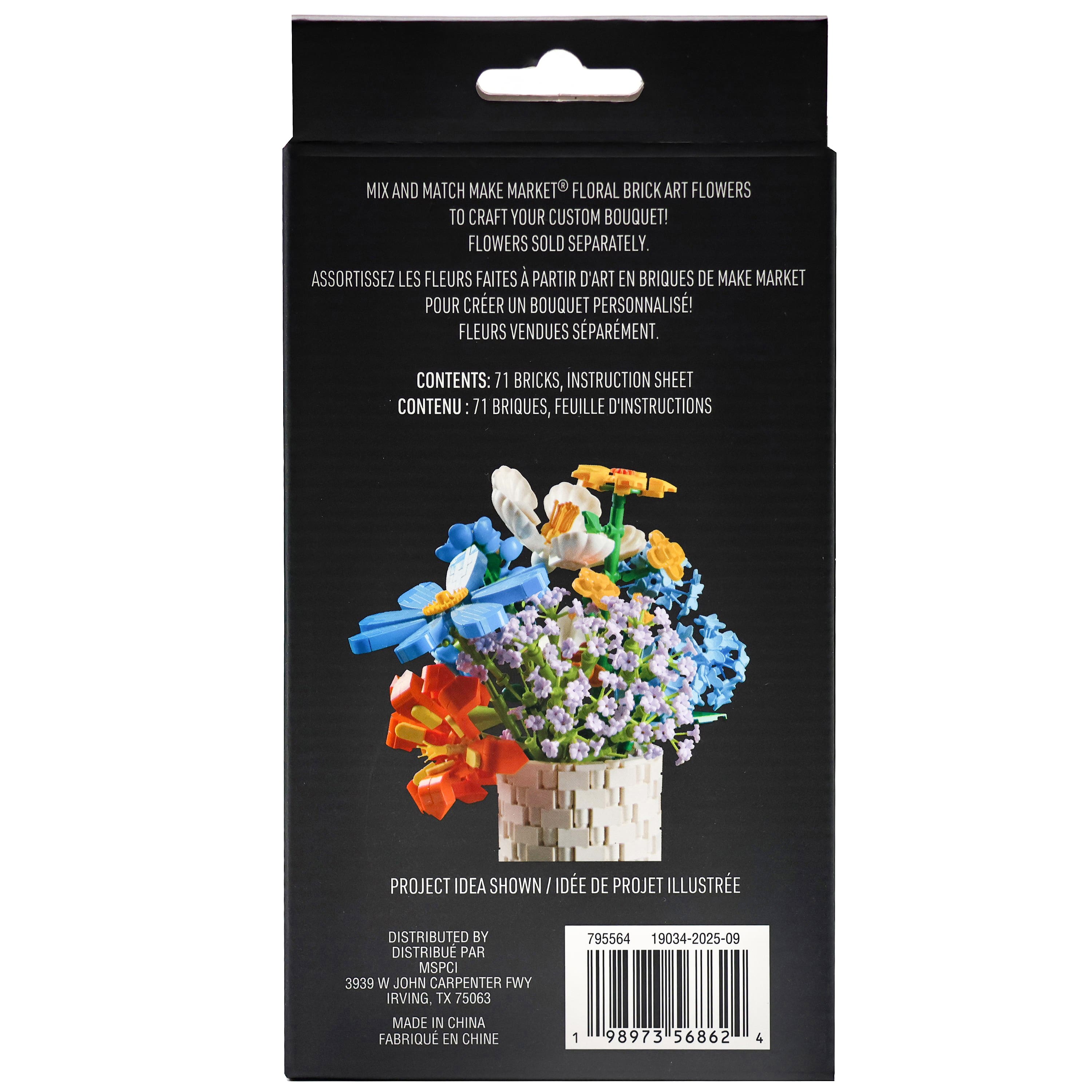 Bird of Paradise Floral Brick Art Kit by Make Market®