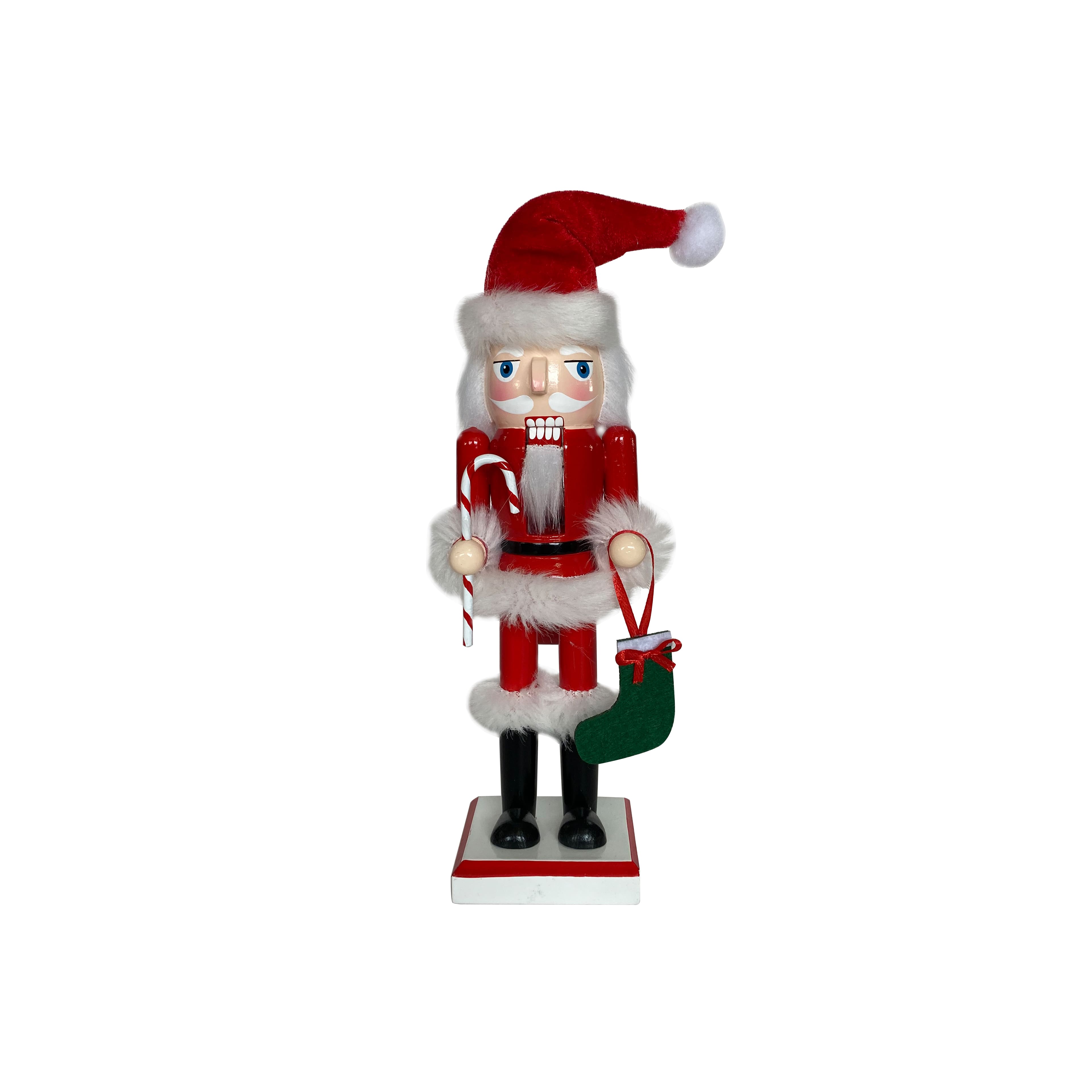 10&#x22; Santa Nutcracker Decoration by Ashland&#xAE;