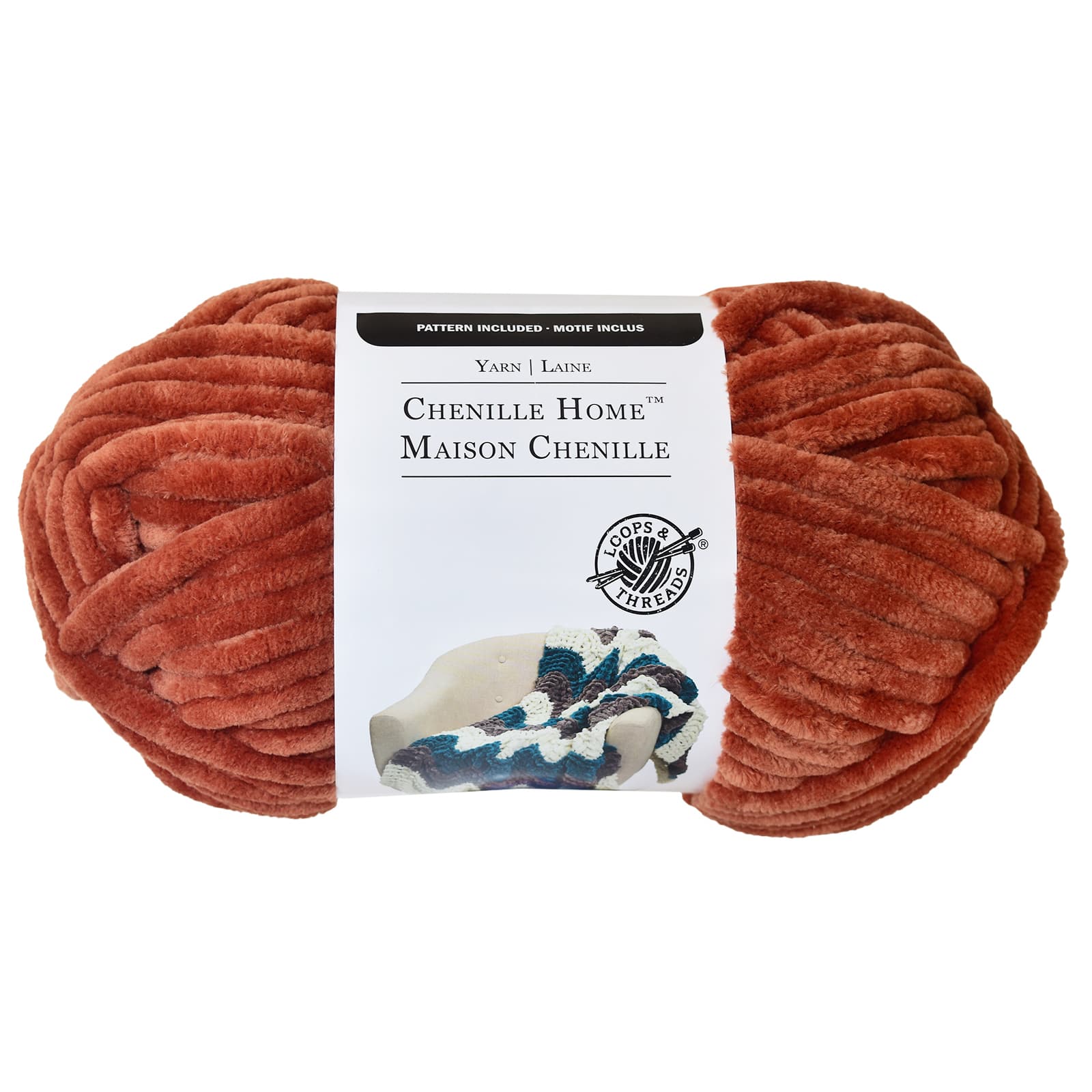 18 Pack: Chenille Home™ Yarn by Loops & Threads®