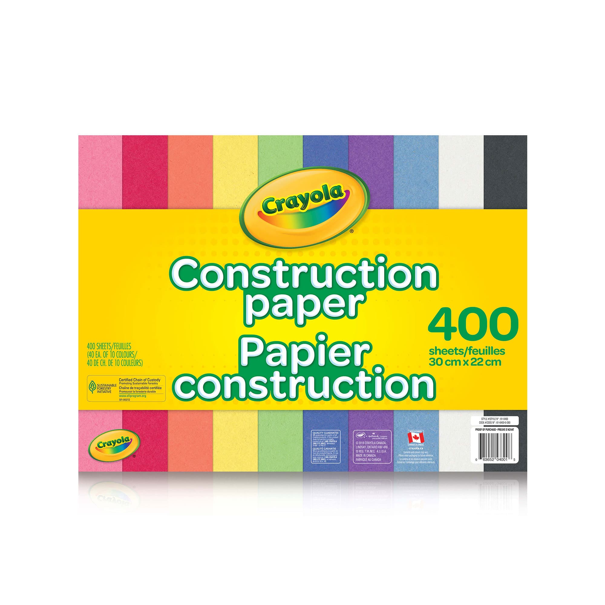 Crayola® Construction Paper, 400ct.