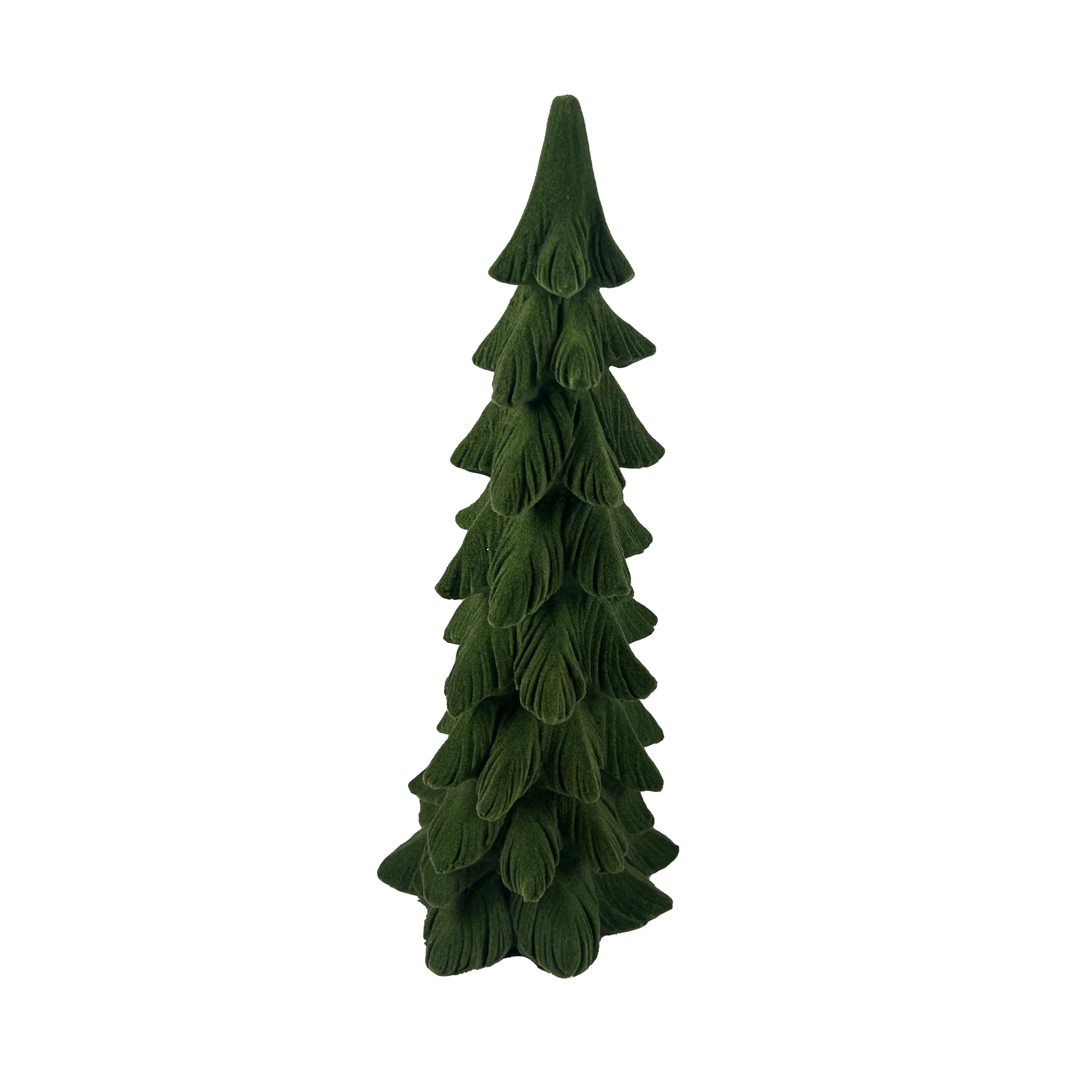 Assorted 12&#x22; Flocked Tree Tabletop D&#xE9;cor by Ashland&#xAE;, 1pc.