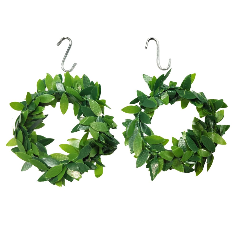 Miniature Wreaths with Hooks, 2ct. by Make Market®