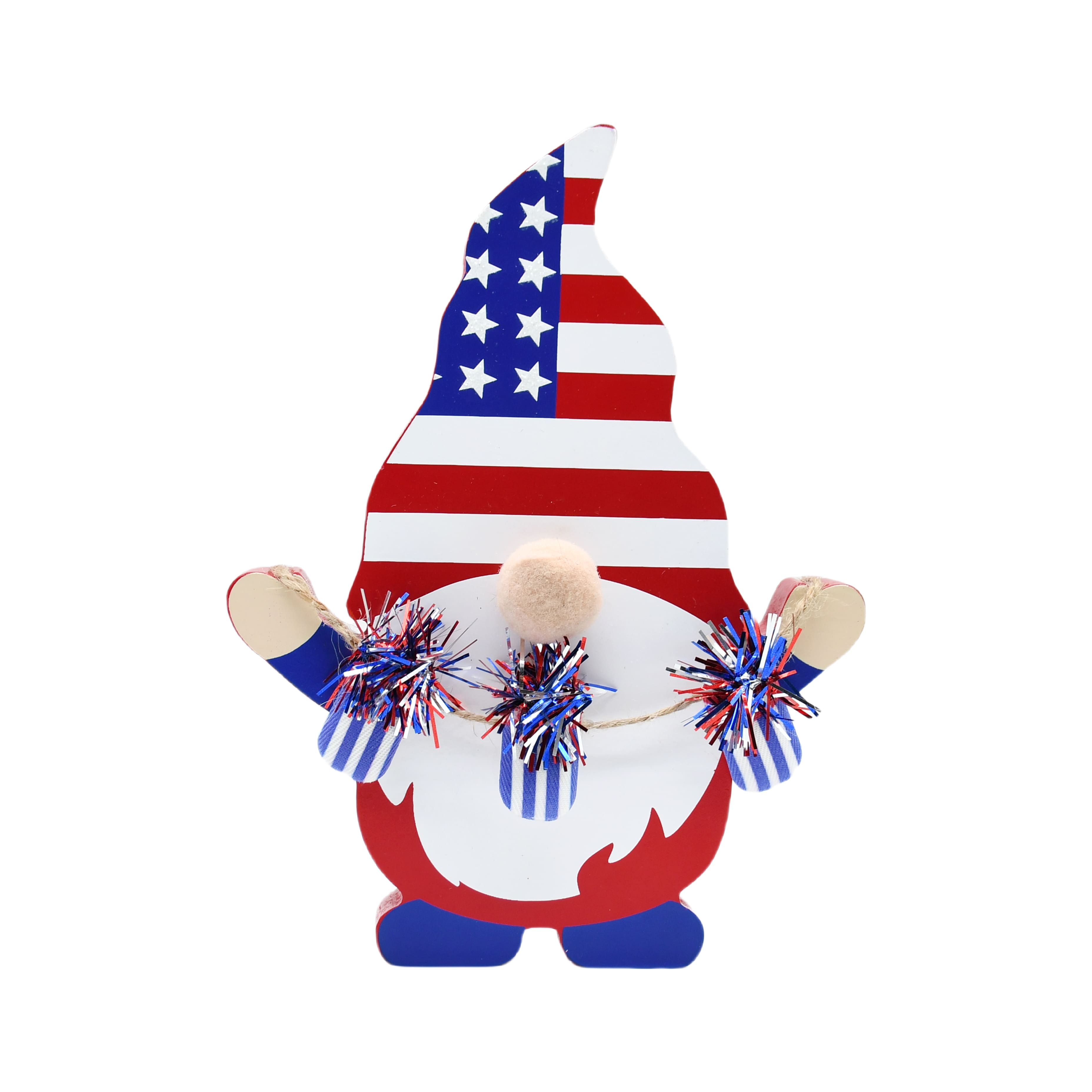Assorted 7.5&#x22; Stars &#x26; Stripes Tabletop Gnome, 1pc. by Celebrate It&#x2122;