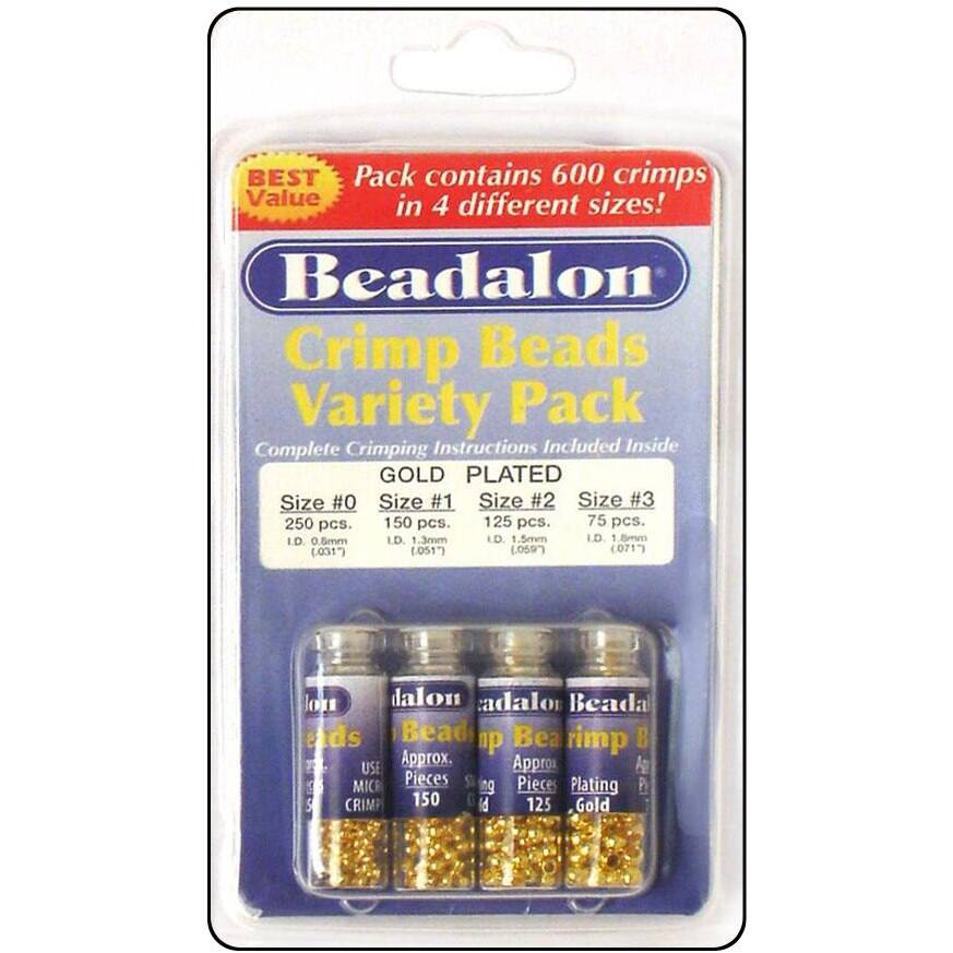 Beadalon® Crimp Beads Variety Pack