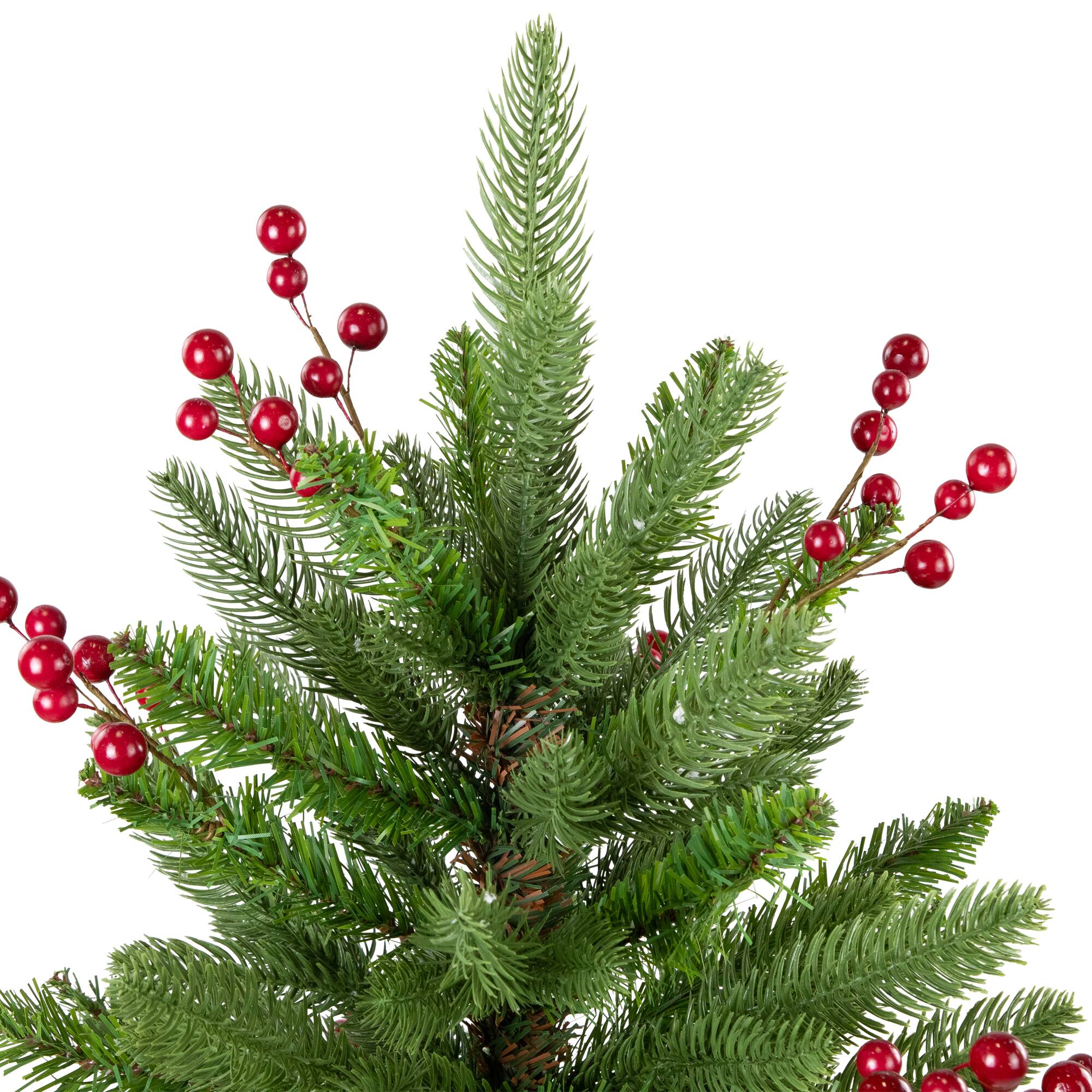 24" Unlit Real Touch™ Sarasota Pine Mini Artificial Christmas Tree in Burlap Base