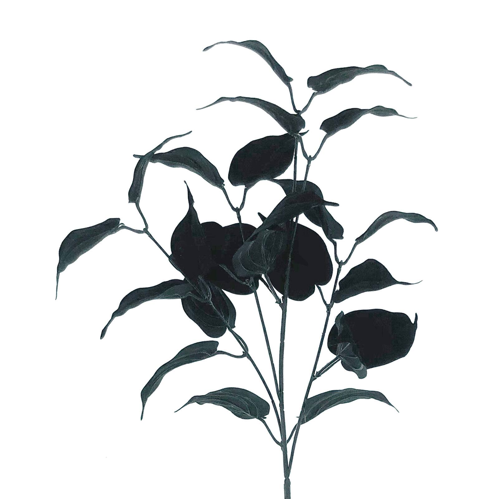 30&#x22; Black Leaves Stem by Ashland&#xAE;