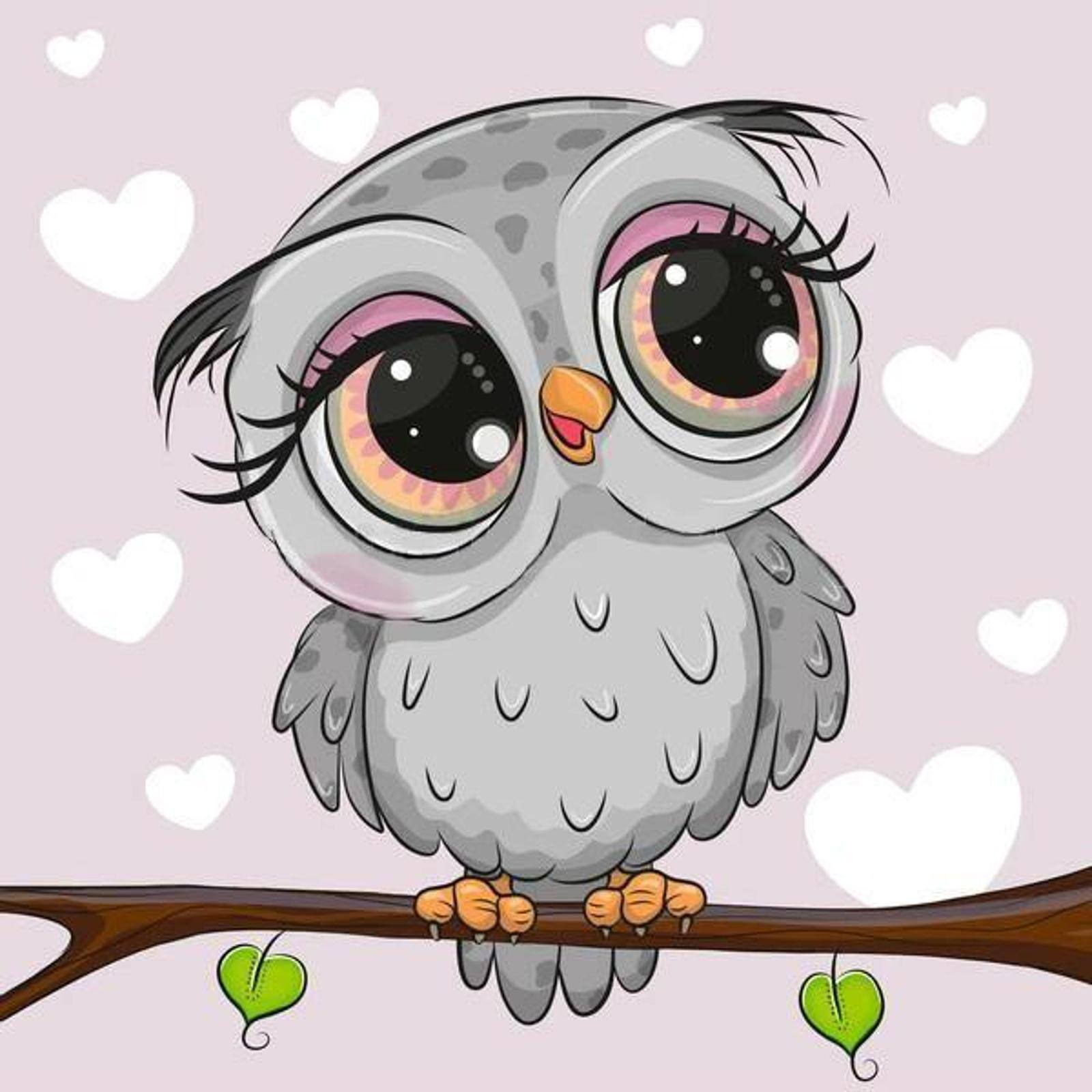 Crafting Spark Little Owl Diamond Painting Kit