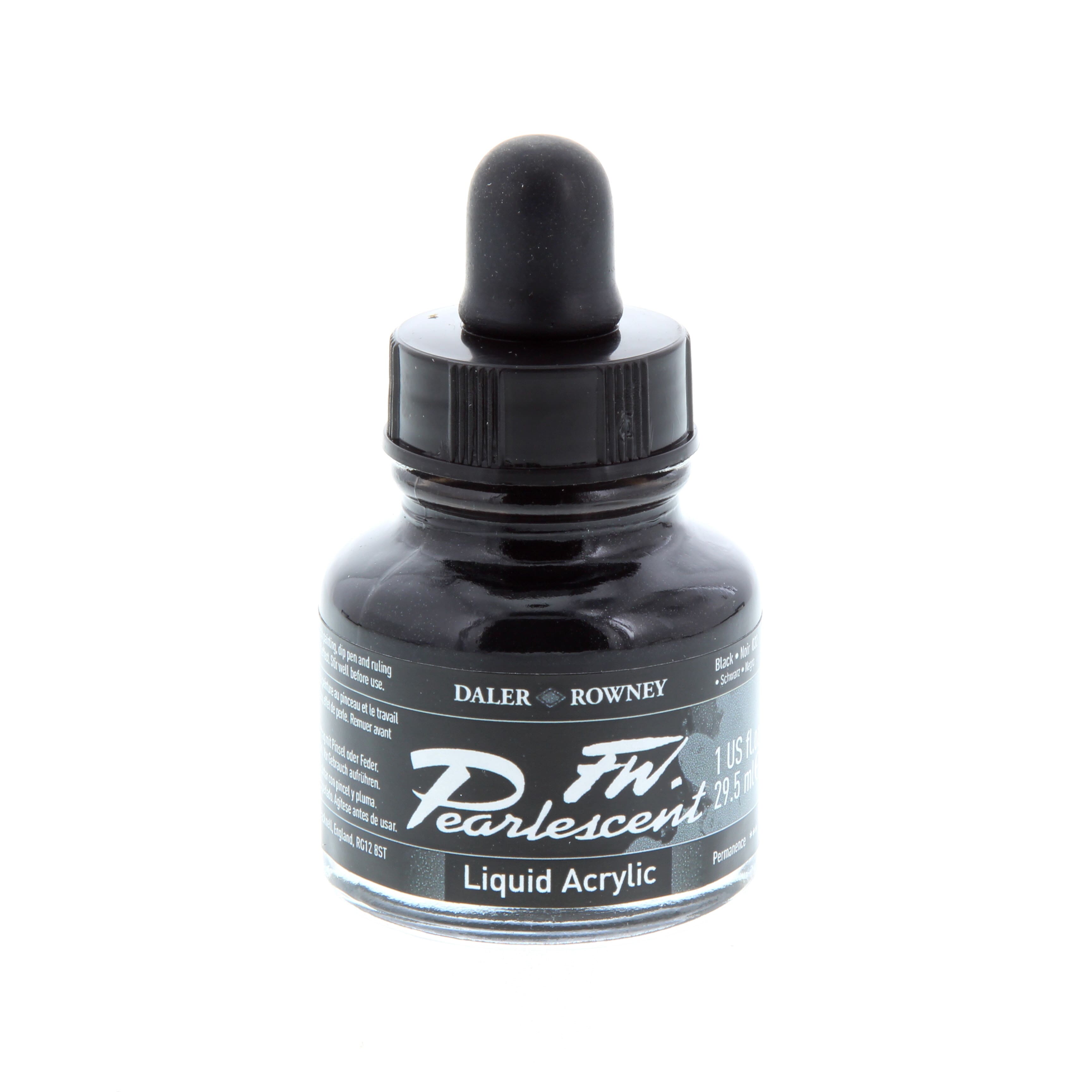 Daler-Rowney® 1oz. FW Pearlescent Liquid Acrylic Ink