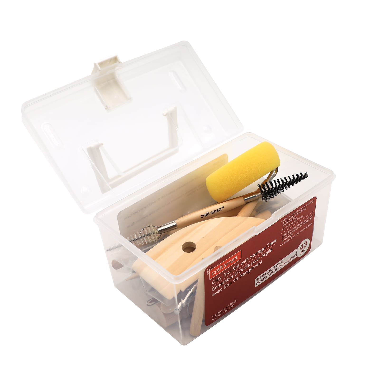 Professional Pottery Tool Kit in Wooden Box - Cromartie Hobbycraft Limited