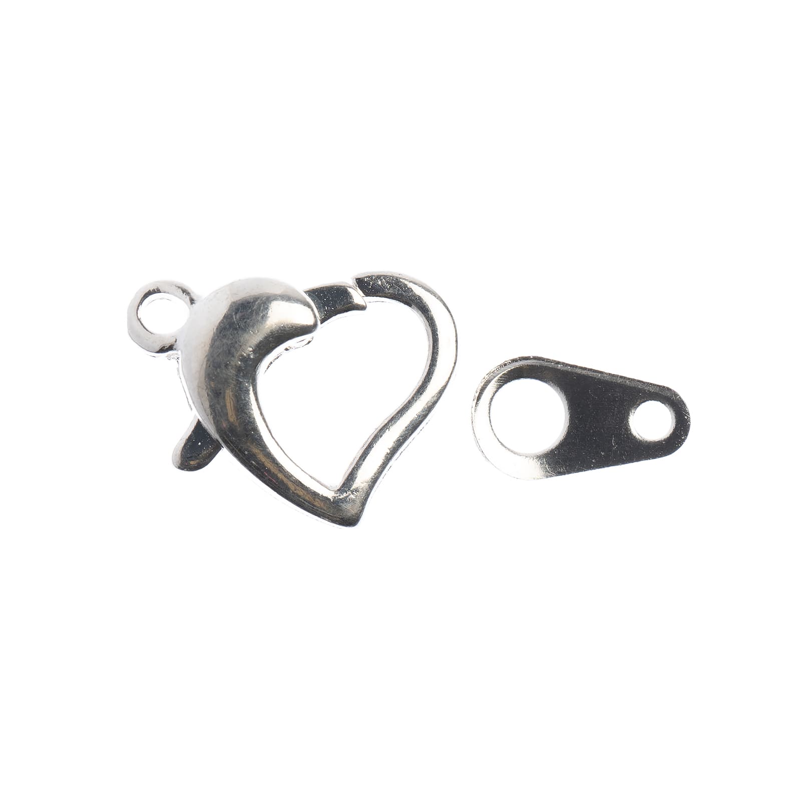 John Bead Must Have Findings 13mm Heart Lobster Clasps