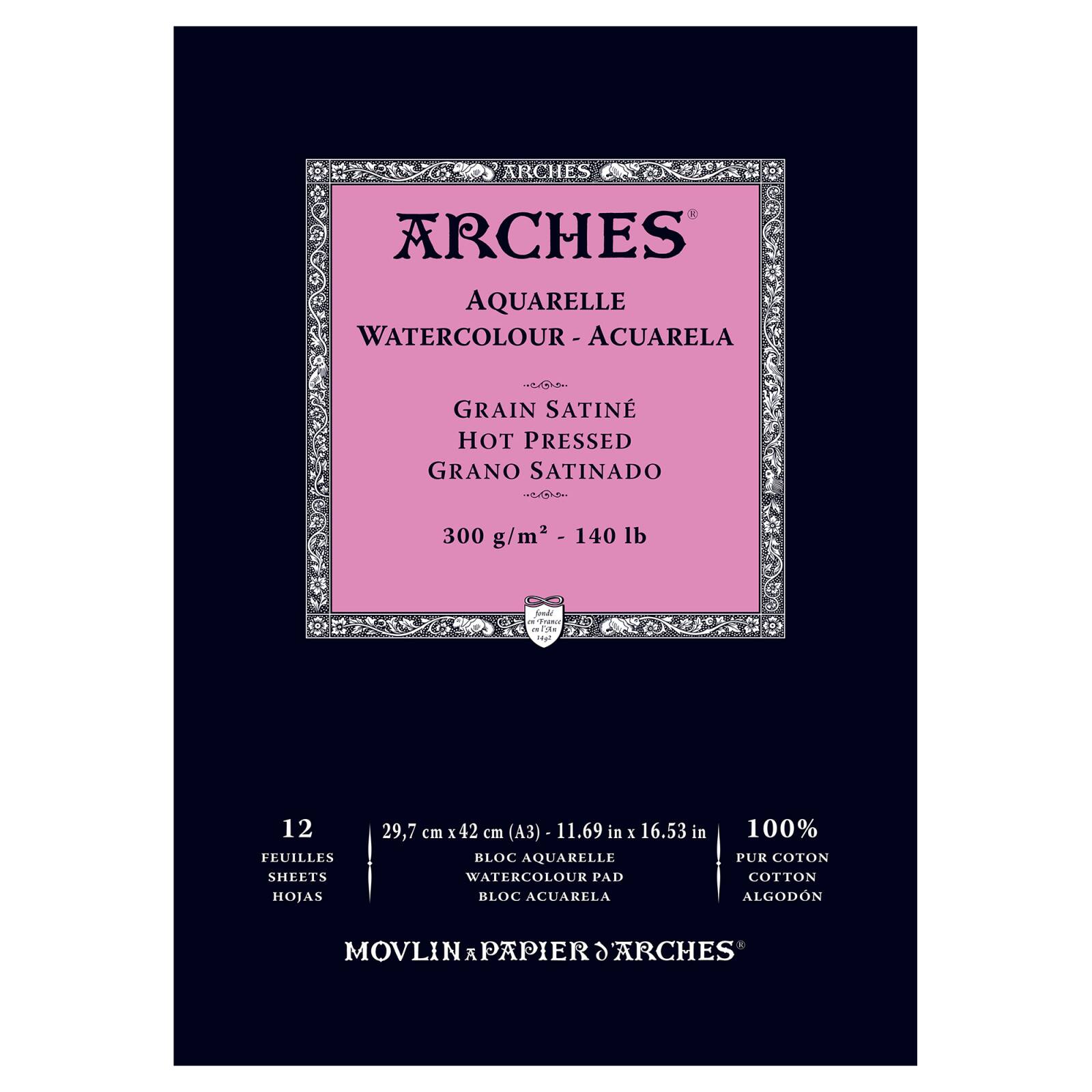 Arches&#xAE; Hot-Pressed Watercolor Pad