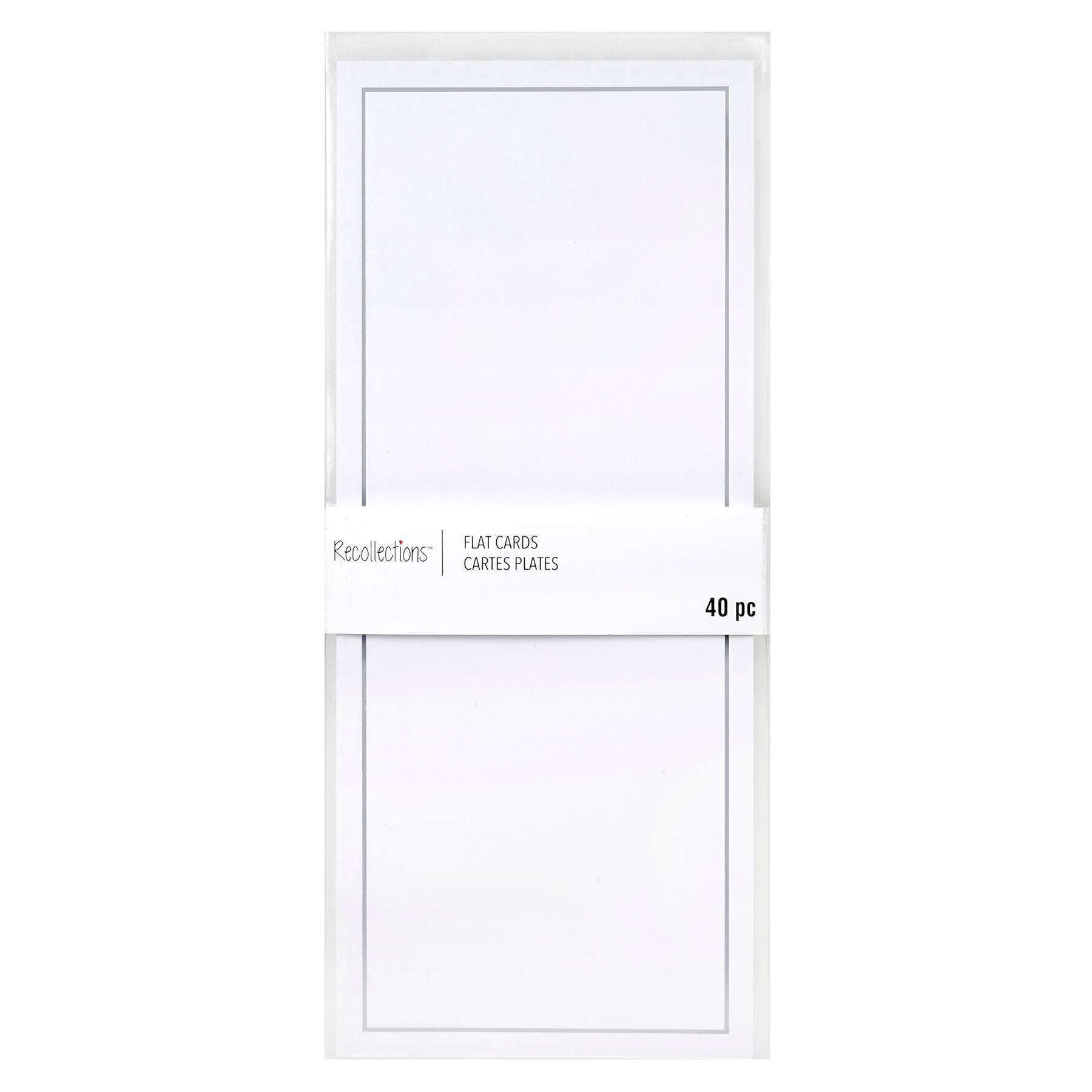 Flat Cards by Recollections&#x2122;, 3.87&#x22; x 9.25&#x22;