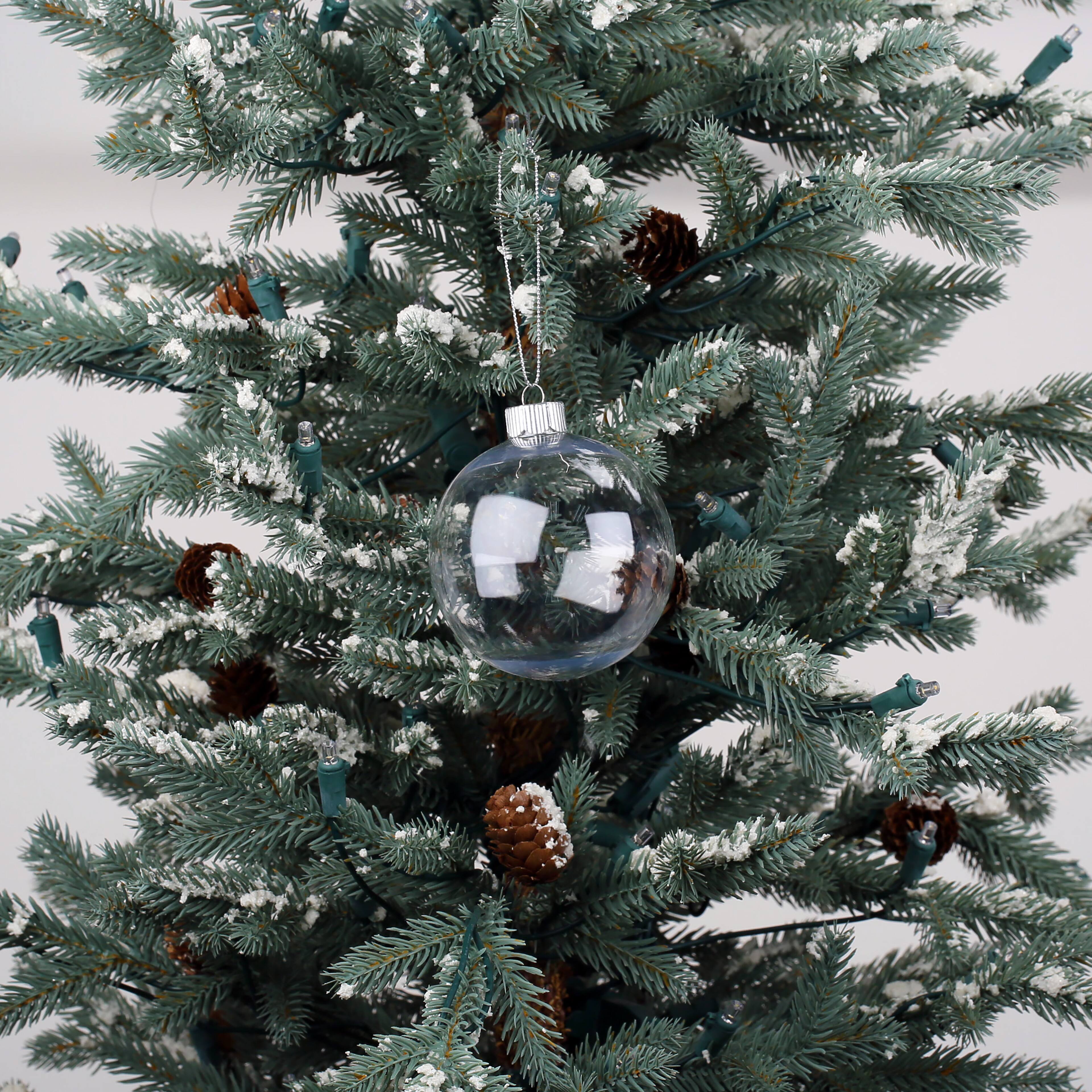 3.25&#x22; DIY Plastic Ball Ornament by Make Market&#xAE;