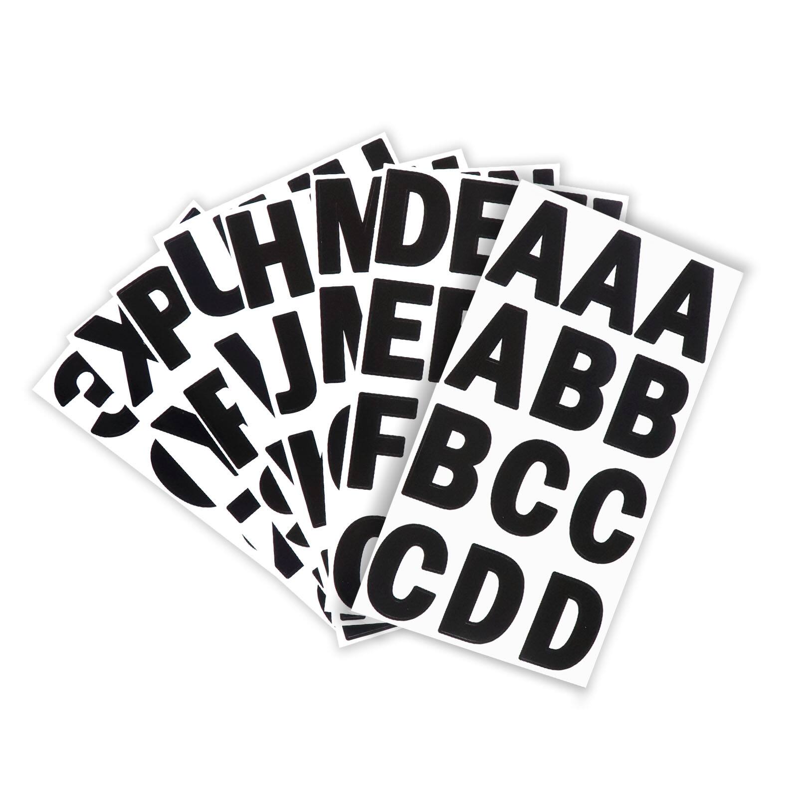 Black Alphabet Stickers by Recollections™