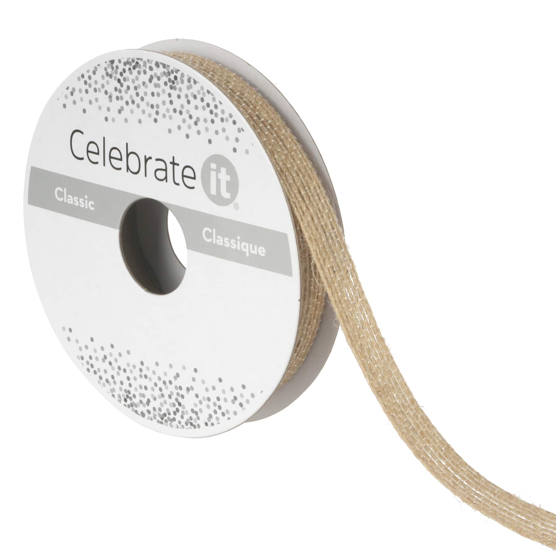 12 Pack: 3/8" x 5yd. Jute Ribbon by Celebrate It®