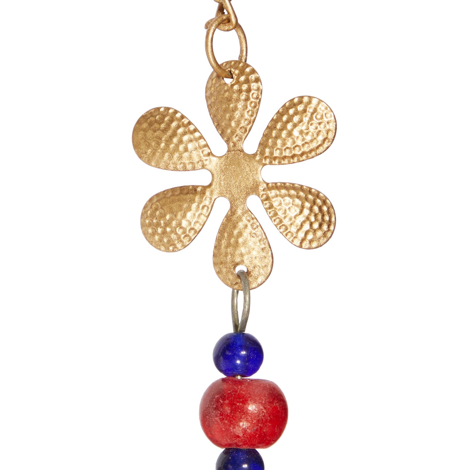 35" Brown Metal Feather Traditional Windchime