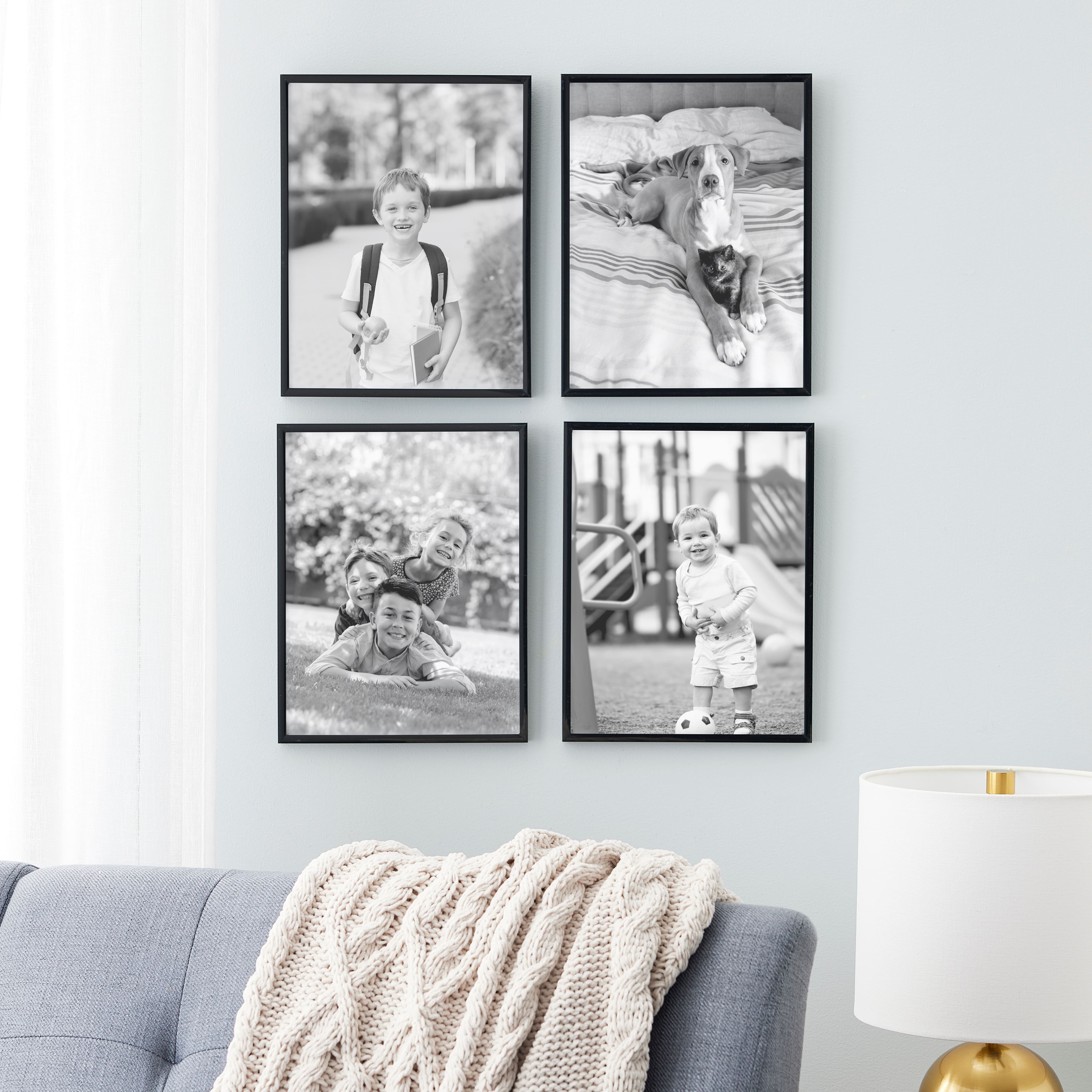 4 Pack Basics 8.5" x 11" Multipurpose Wall Frames by Studio Décor®